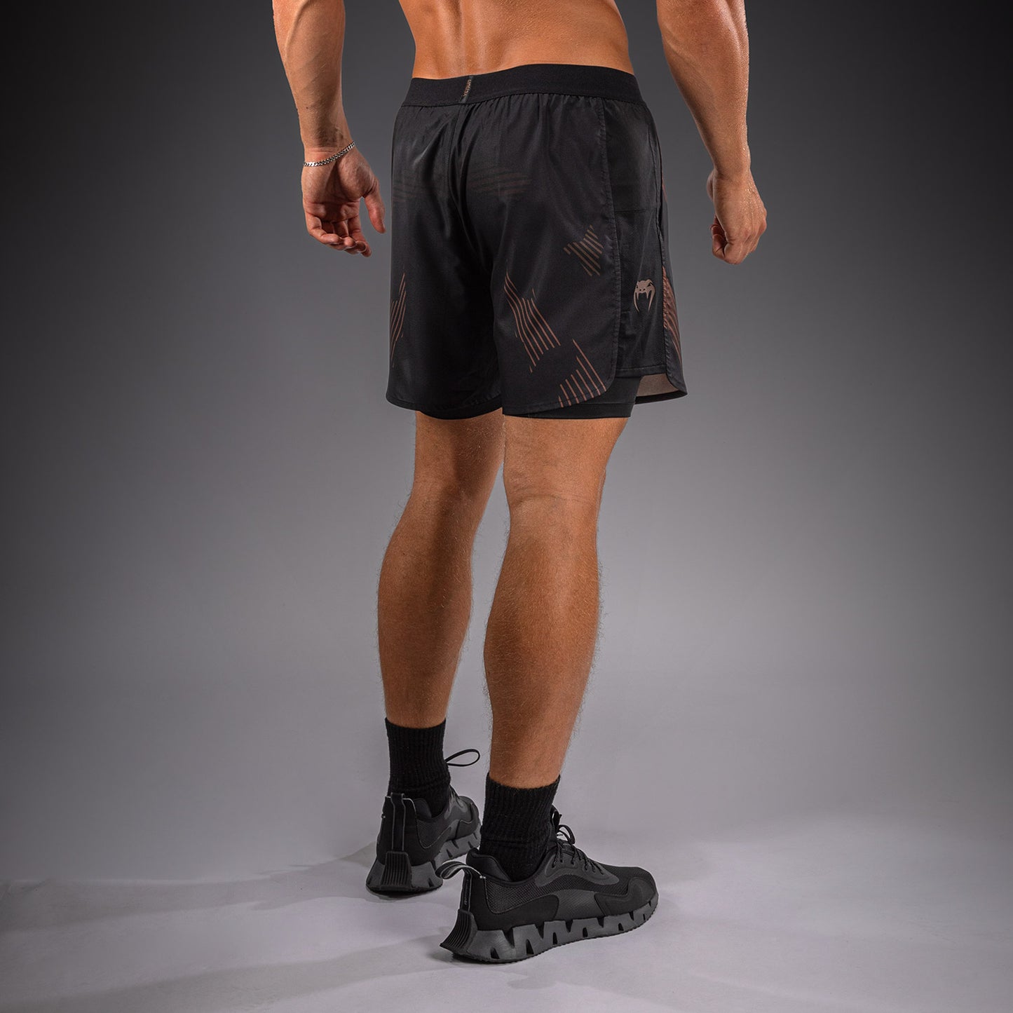 Venum No-Gi 6.0 Pantalón Corto de Entrenamiento - Negro/Marrón