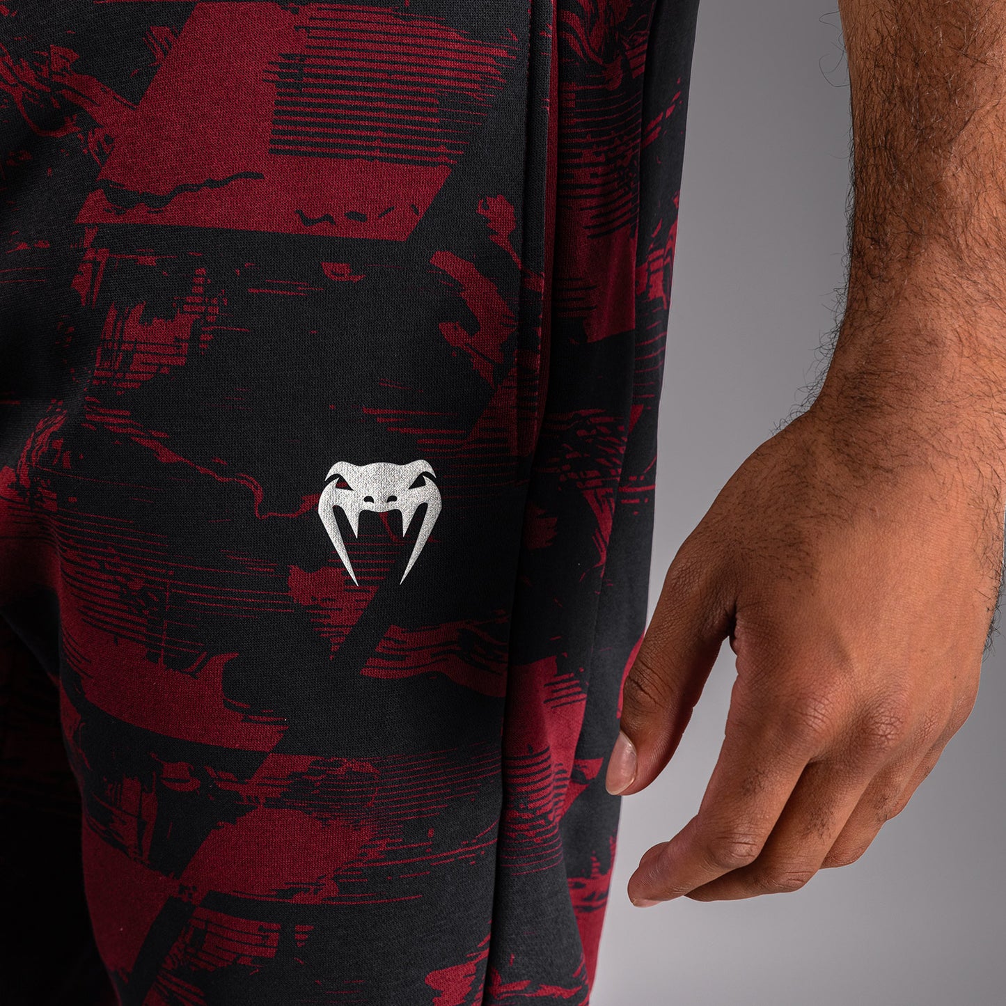 UFC Zenith by Venum Authentic Fight Week Pantalón Hombre - Azul marino/Burdeos/Plateado