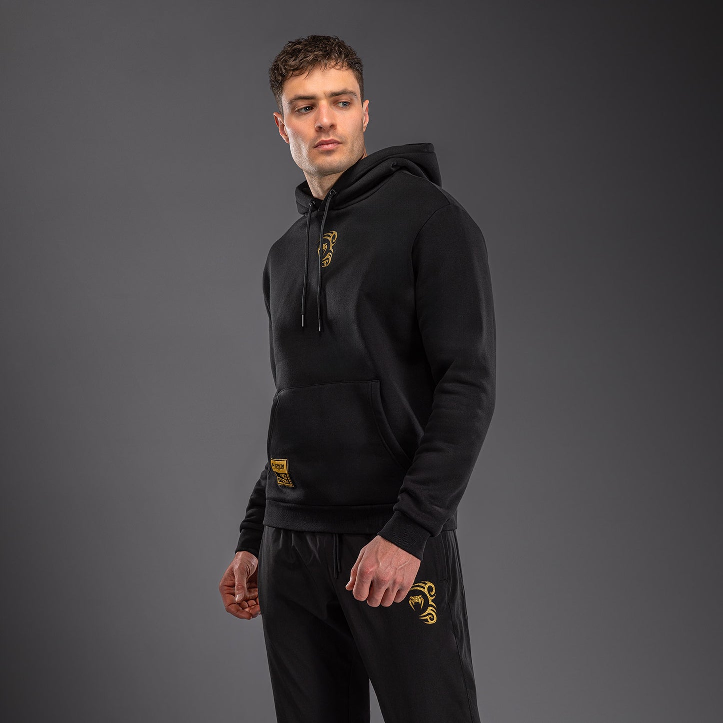 Venum x Mike Tyson Tiger Sudadera con Capucha Tiger - Negro/Oro