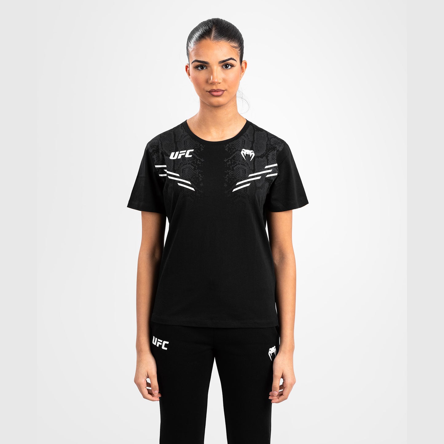 UFC Adrenaline by Venum Replica Camiseta manga corta para Mujer - Negra