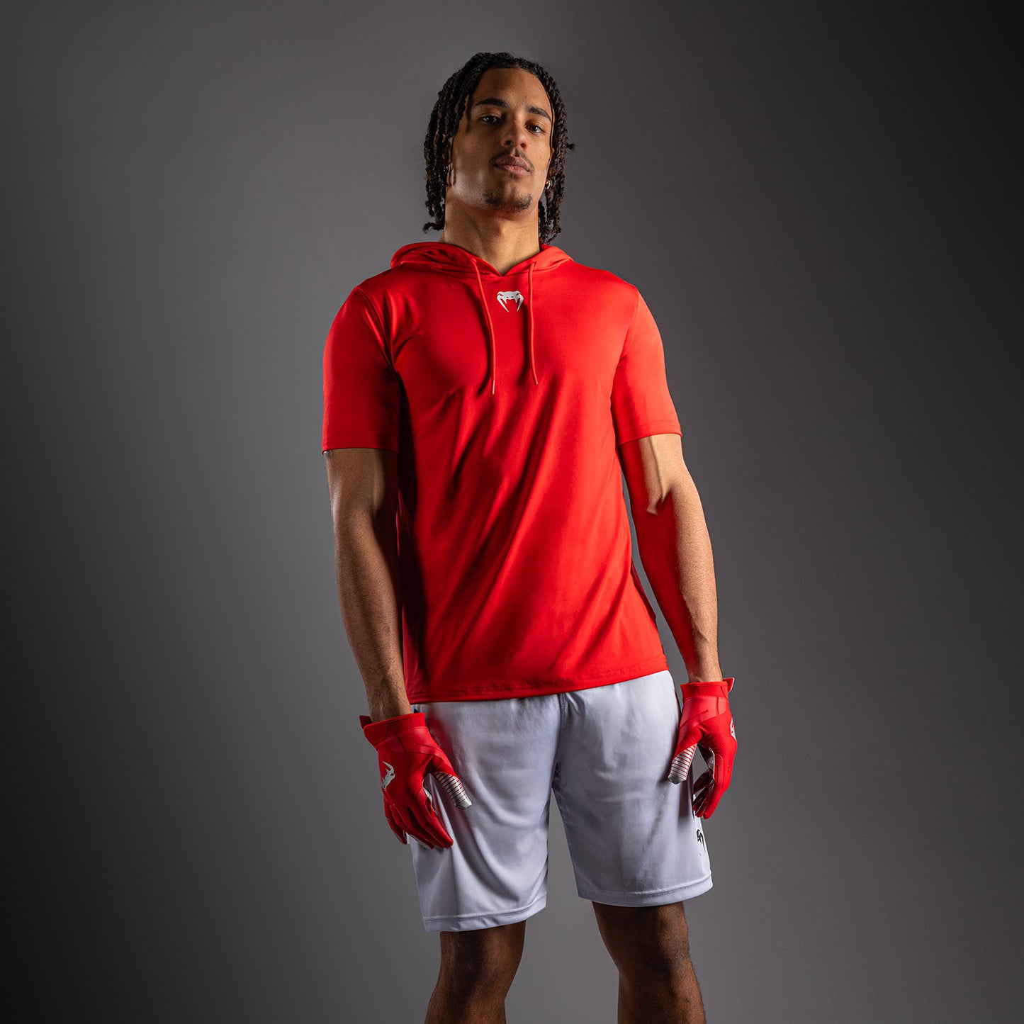 Venum Elite Sudadera Dry-Tech Manga Corta - Rojo