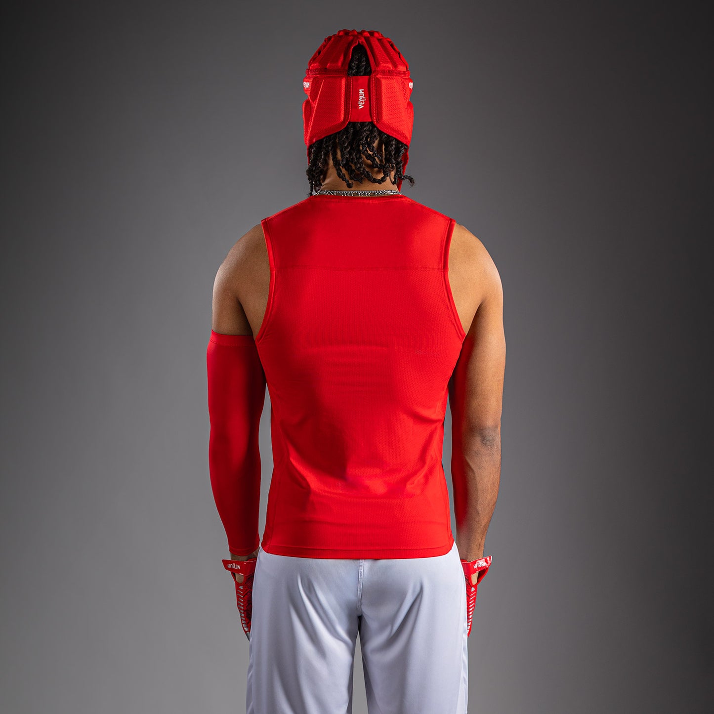 Venum Elite Fútbol Camiseta de Compresión Sin Mangas - Rojo