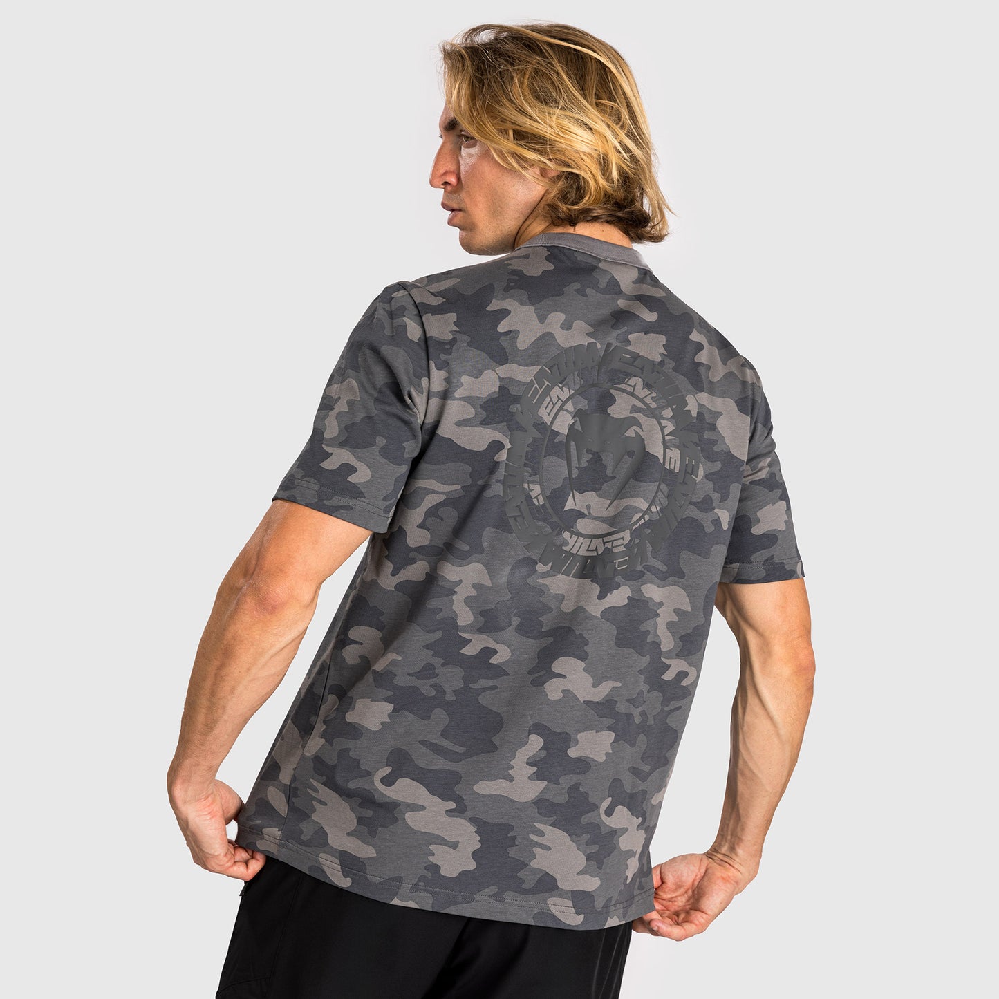 Venum Vortex XL Camiseta para Hombre - Camuflaje Antracita