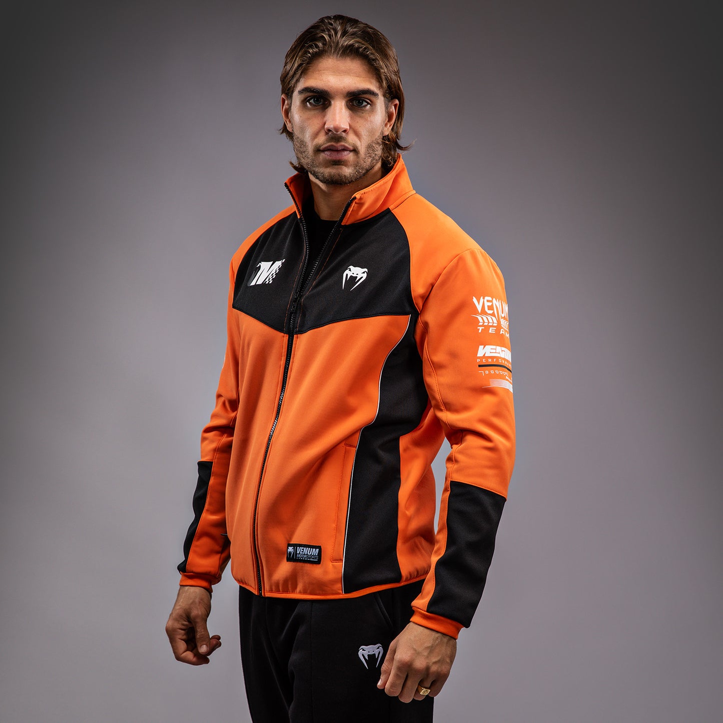 Venum Motorsport Chaqueta Softshell - Mandarina