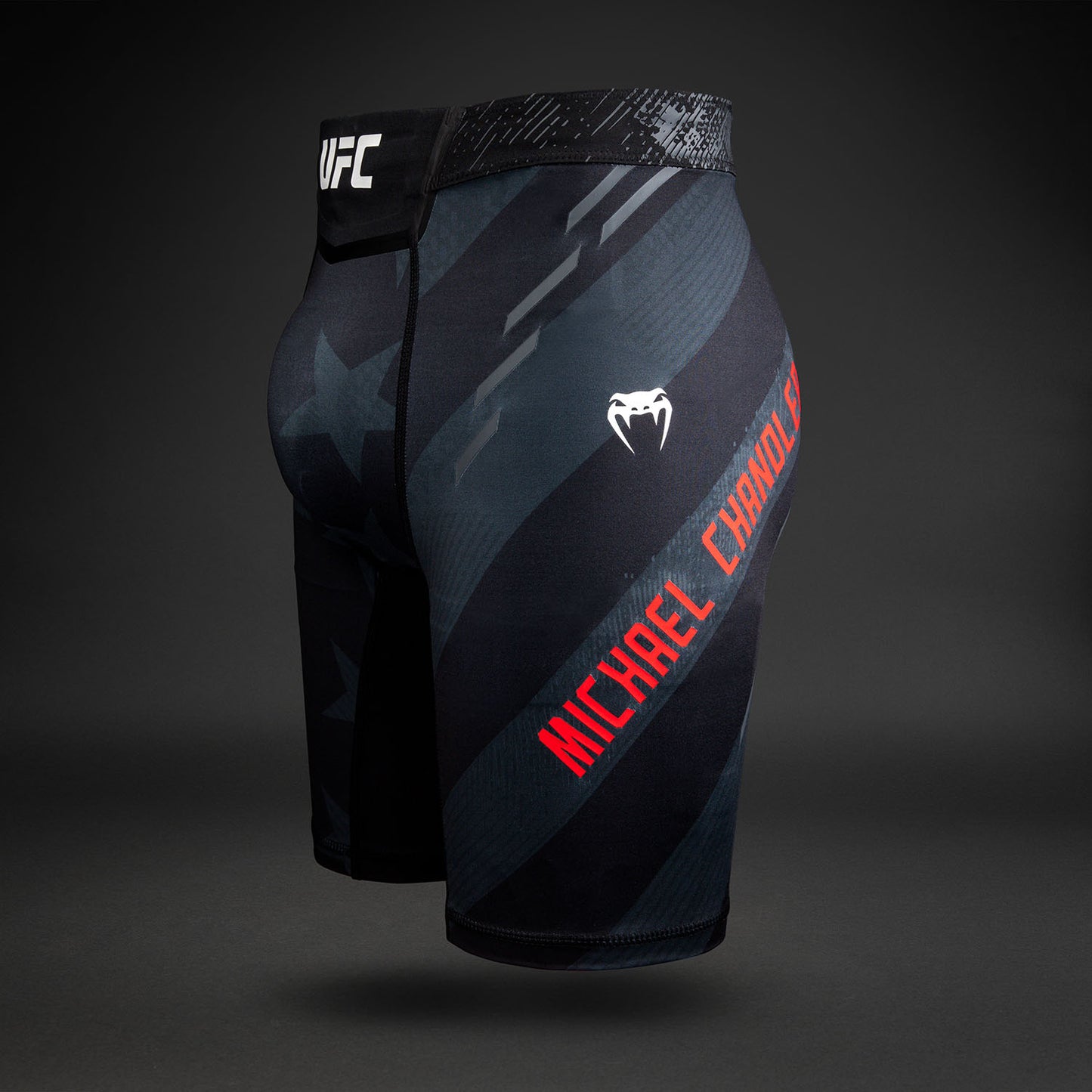 UFC Unrivaled by Venum Michael Chandler Pantalones Cortos de Vale Tudo para Hombres - Negro