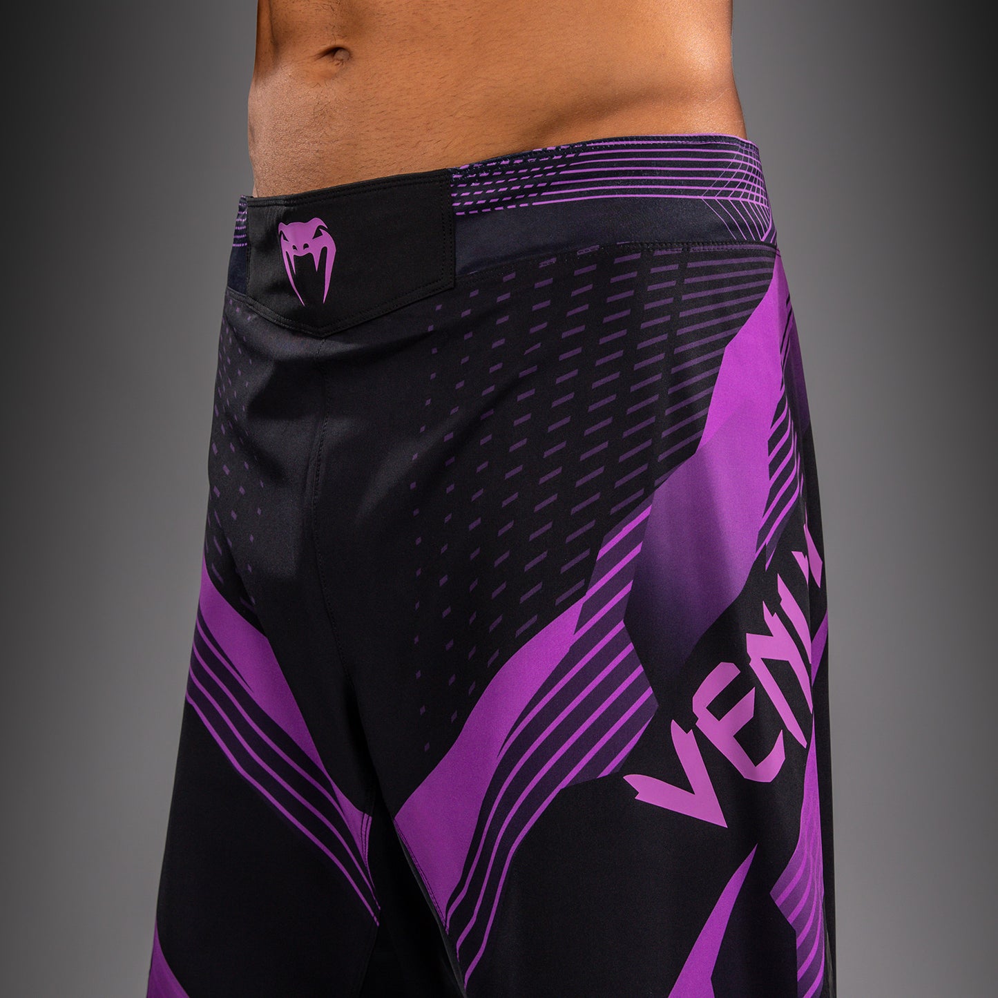 Venum No-Gi 6.0 Pantalón Corto de Combate - Negro/Púrpura