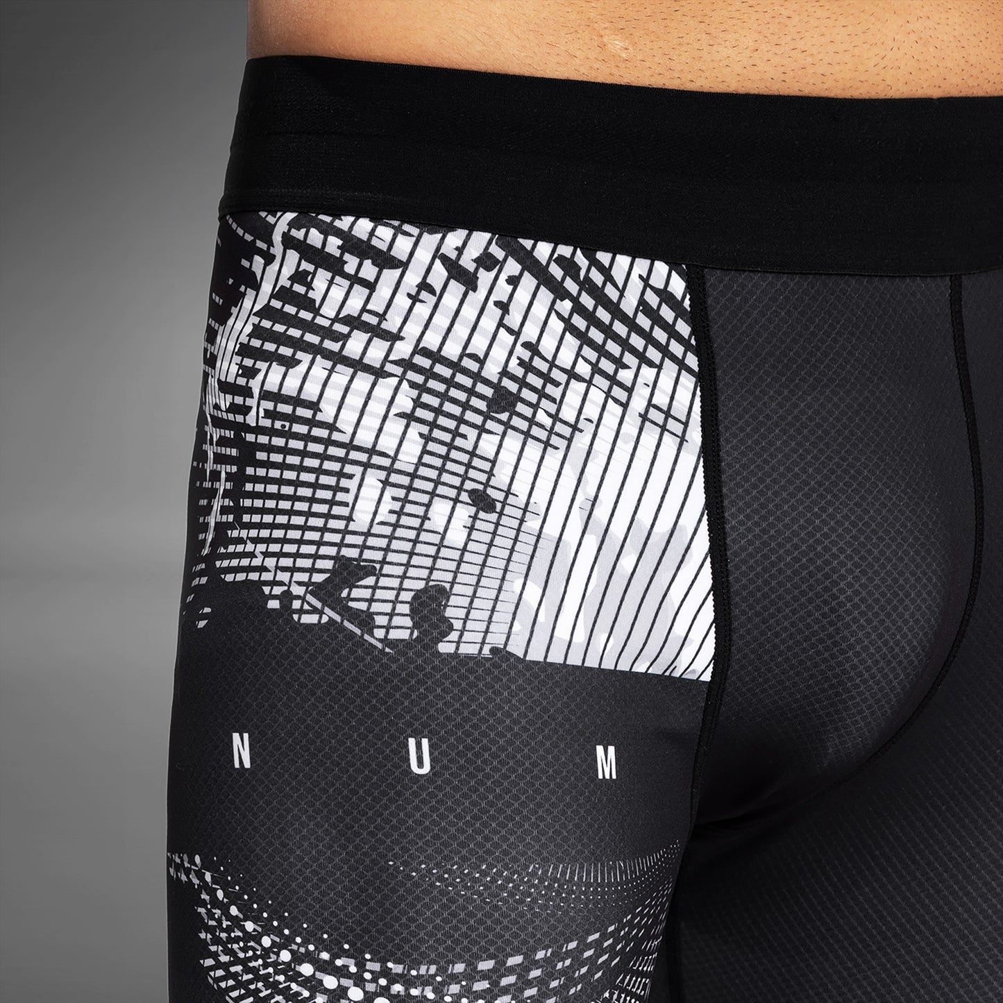 Venum Gorilla Jungle Pantalones de compresión - Negro/Blanco