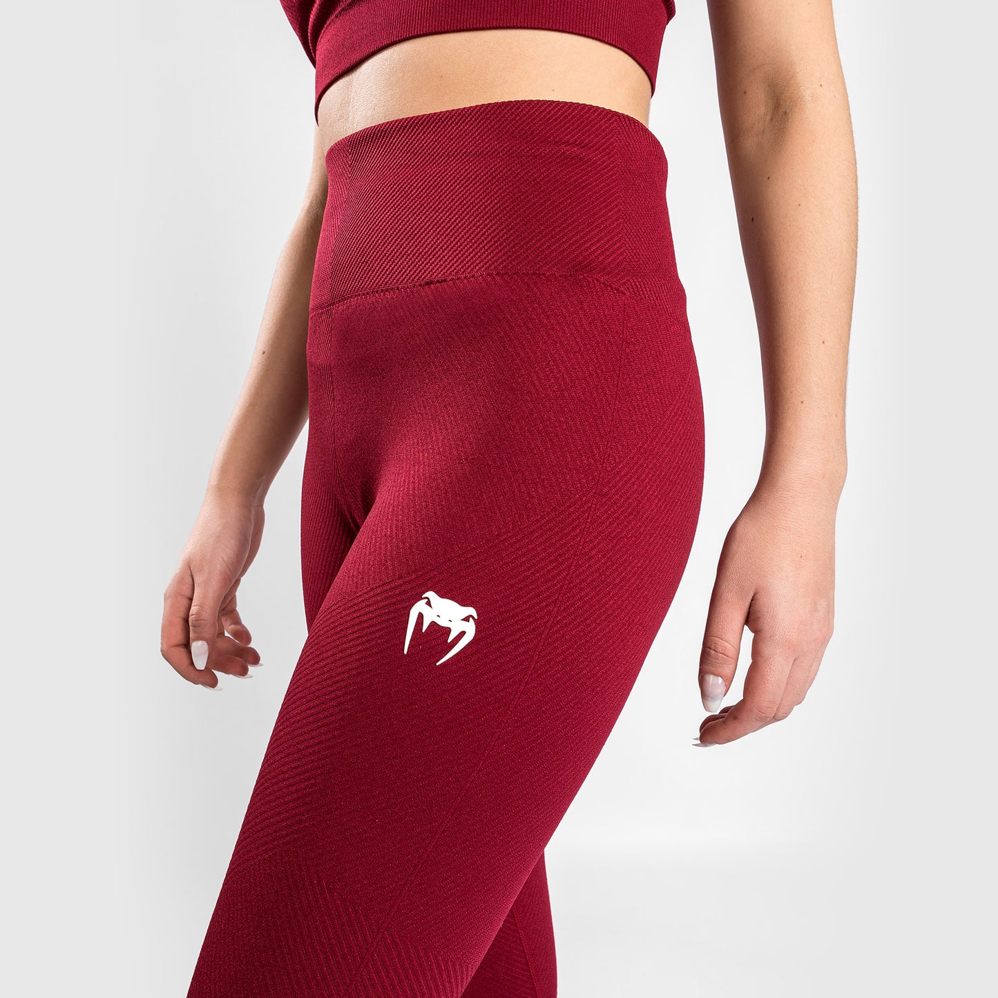 Leggings ⅞ Venum Sparring Seamless - Burdeos