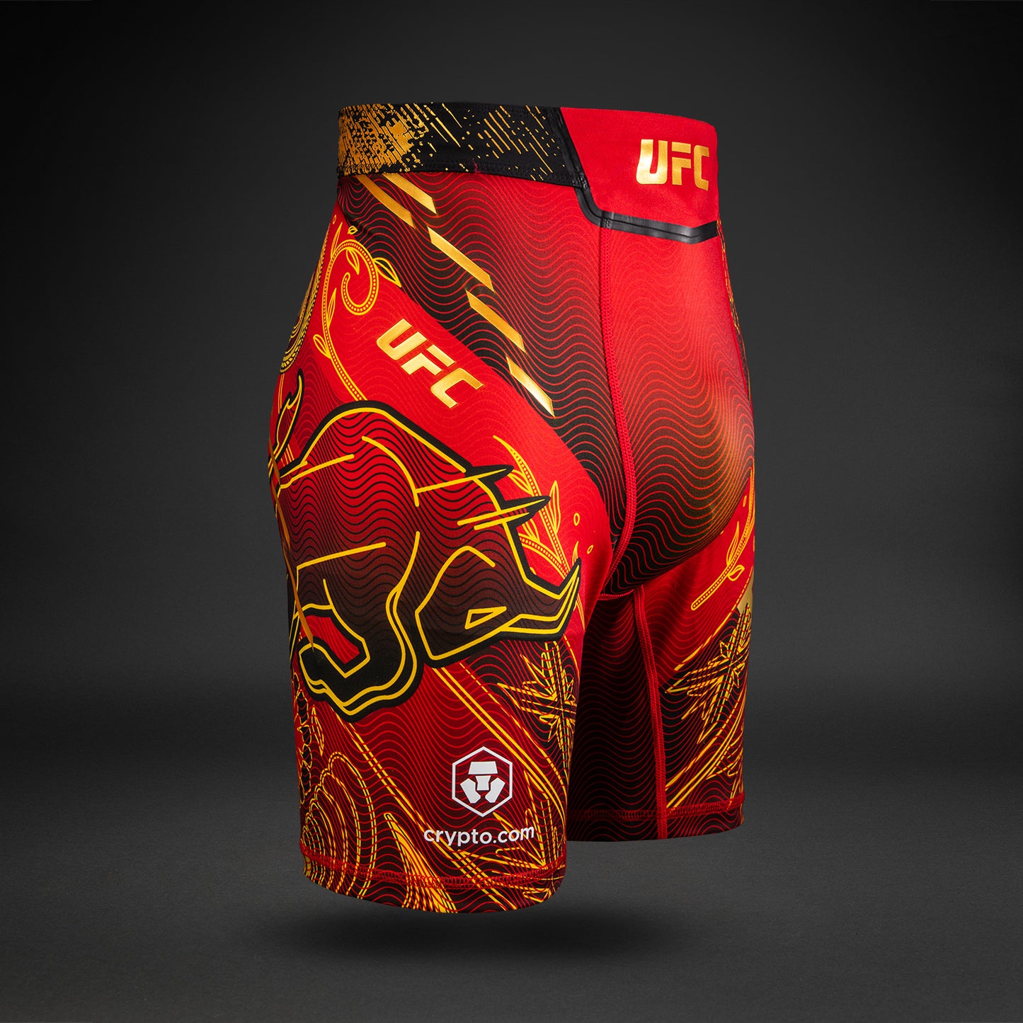 UFC Unrivaled by Venum Ilia Topuria Short Vale Tudo para Hombres - Rojo