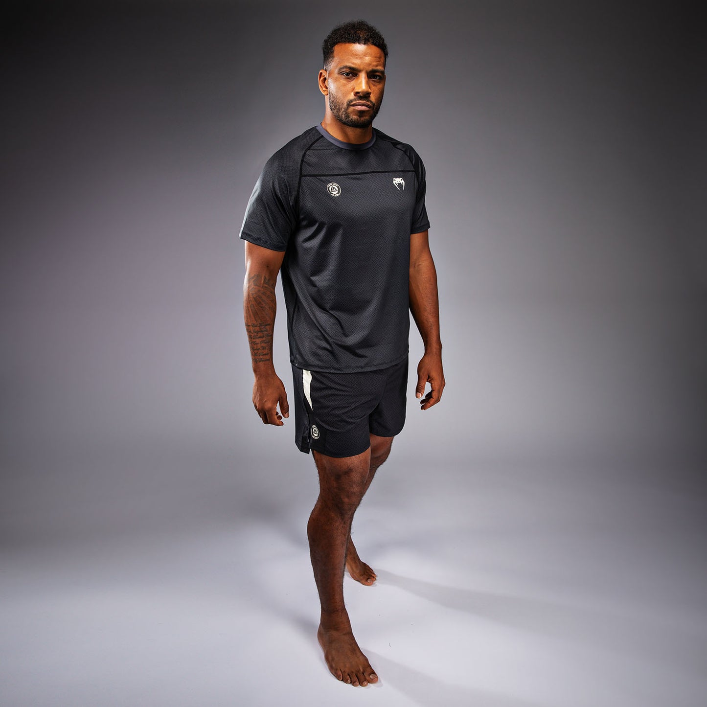 Venum x Roger Gracie Academy Camiseta Dry Tech - Negro