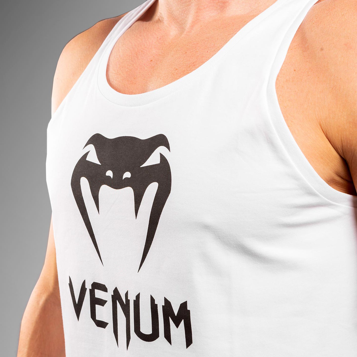 Camiseta sin mangas Venum Classic - Blanco