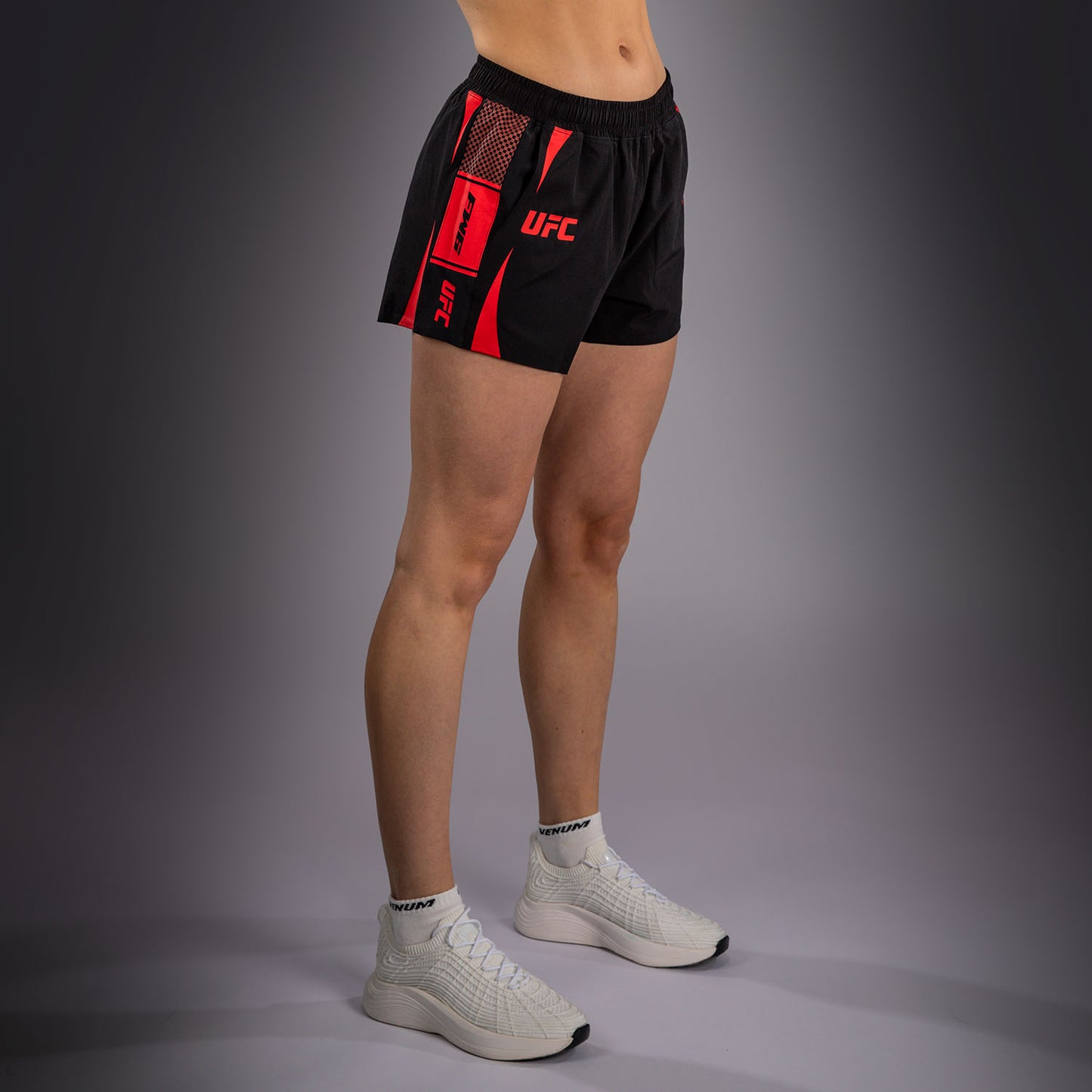 Venum UFC Unity by Venum Authentic Fight Week Short Técnico para Mujer - Negro