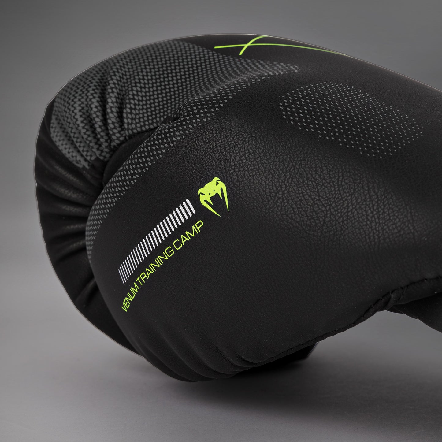 Venum Training Camp 4.0 Guantes de boxeo - Negro/Verde neón