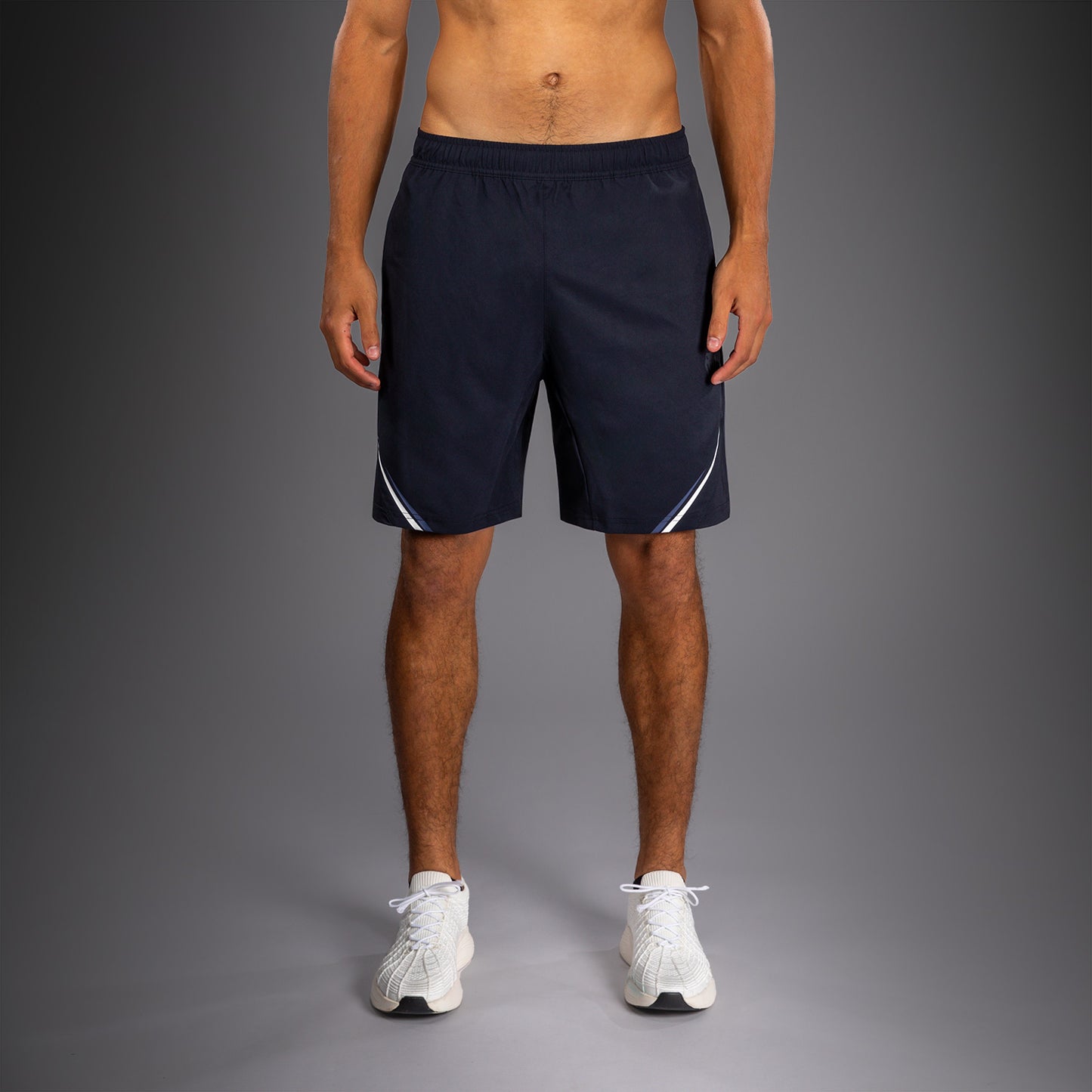 Venum G-Core Pantalón Corto de Entrenamiento - Azul Marino/Blanco