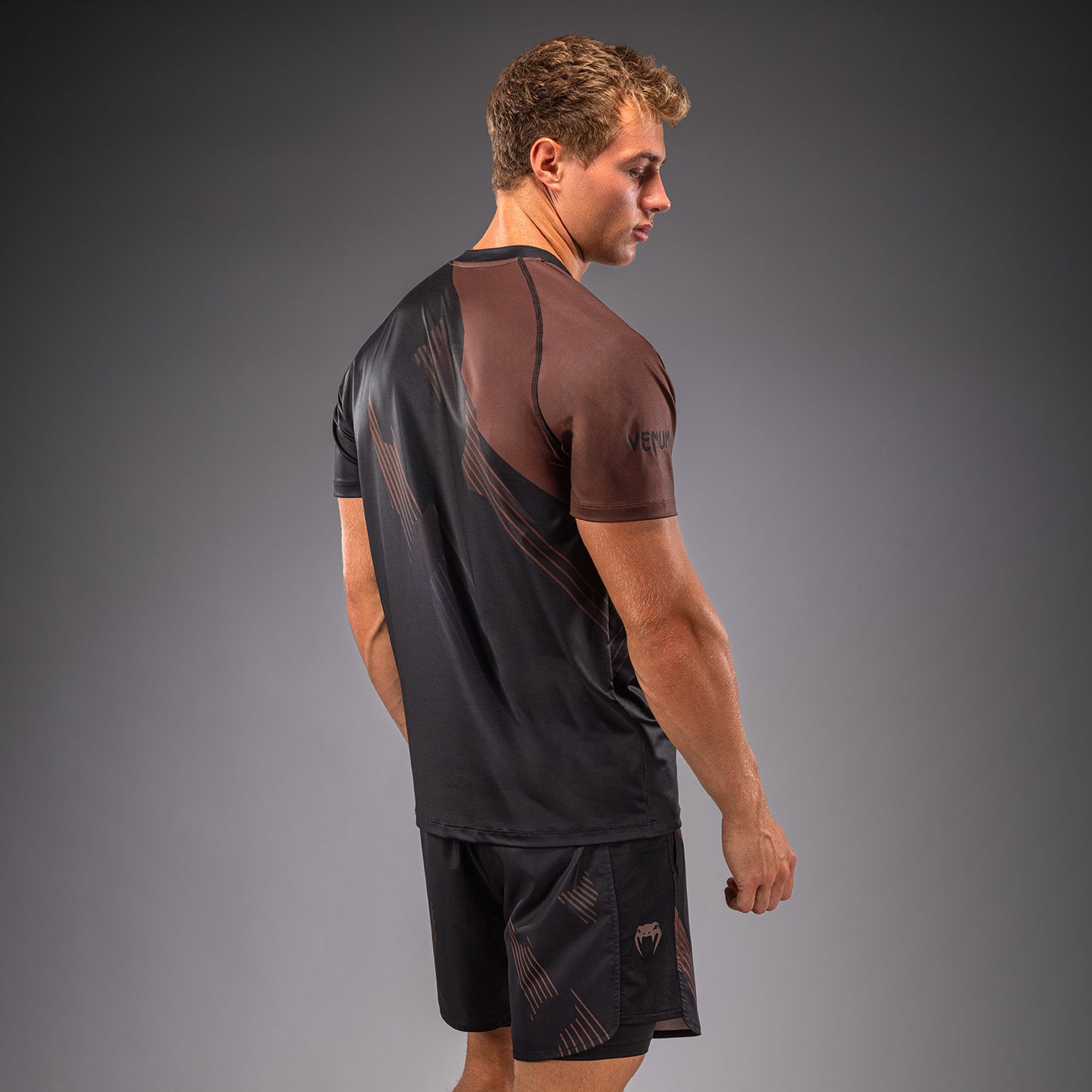 Venum No-Gi 6.0 Camiseta Dry Tech - Negro/Marrón