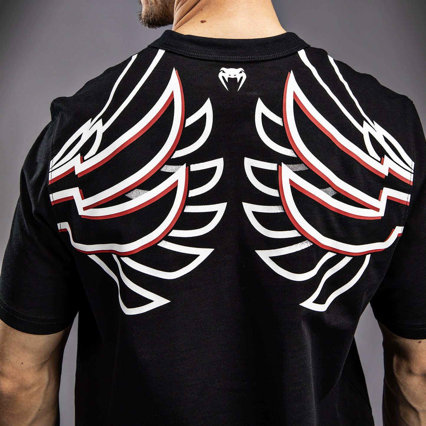 Venum x TEKKEN 8 - Jin Kazama Camiseta - Negro/Negro/Blanco