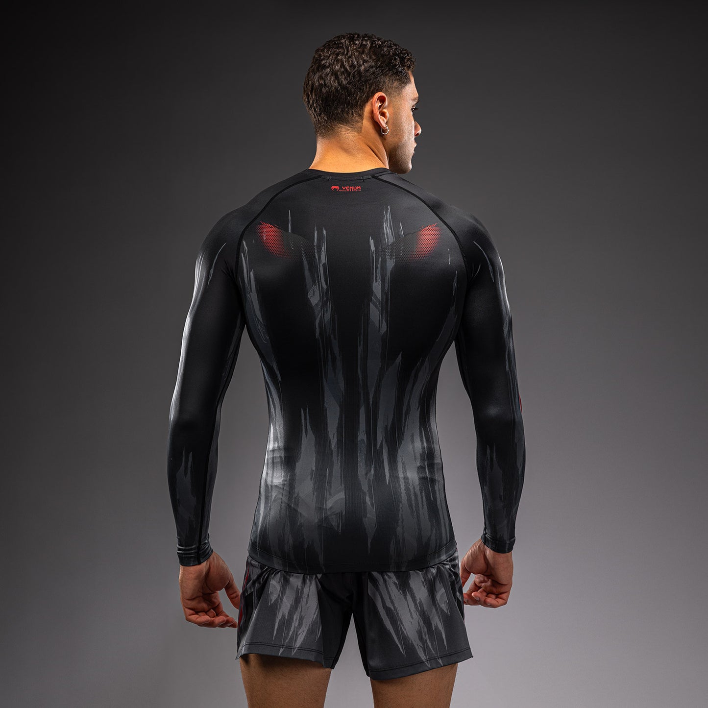 Venum Demon Rashguard de Manga Larga - Negro/Gris