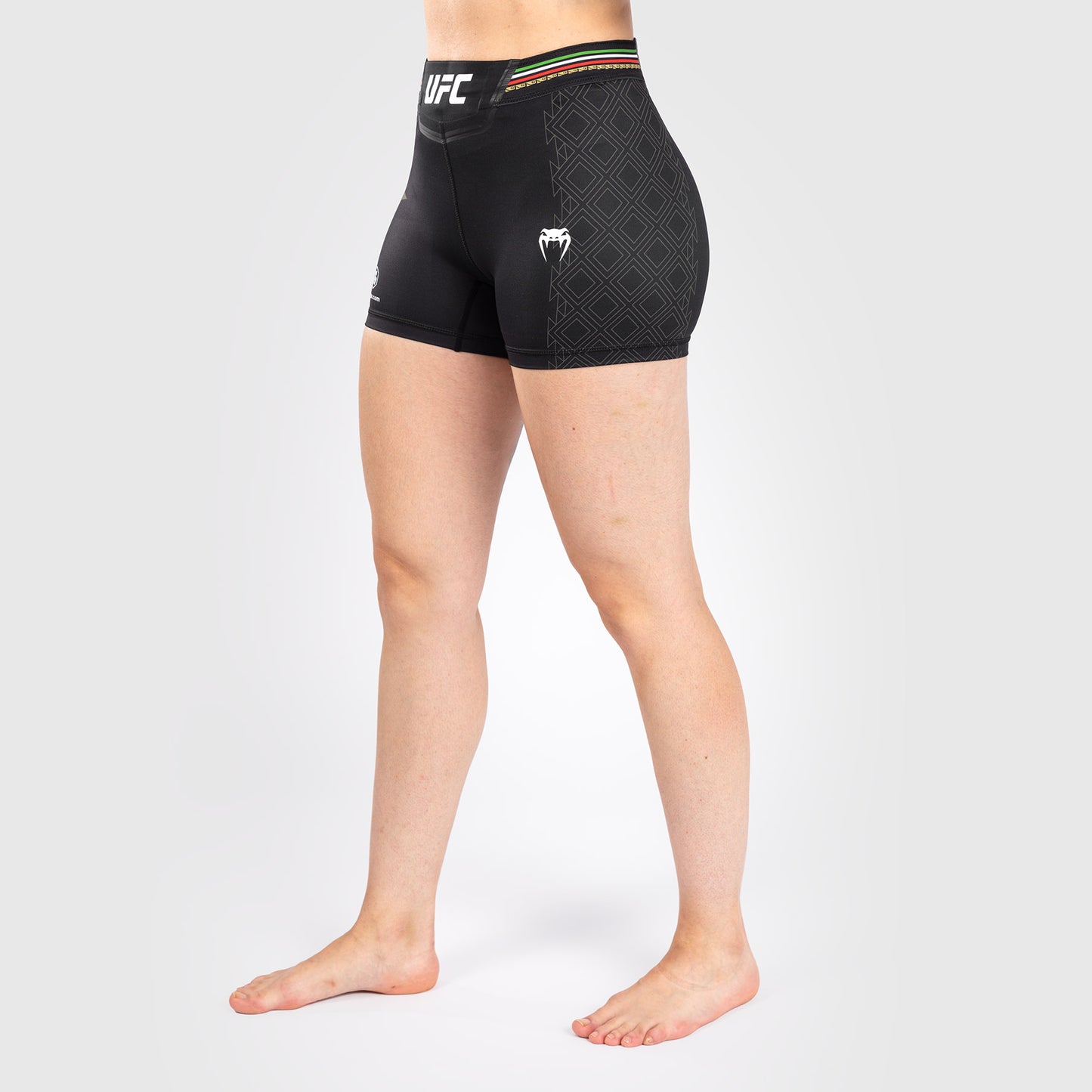 Noche UFC by Venum Authentic Fight Night Pantalones cortos Vale Tudo para mujer - Corte corto - Negro