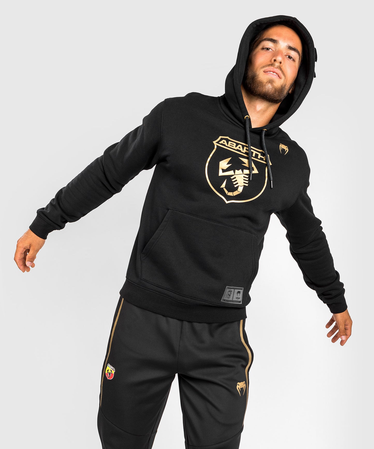 Sudadera Venum Abarth #1 - Negro/Oro