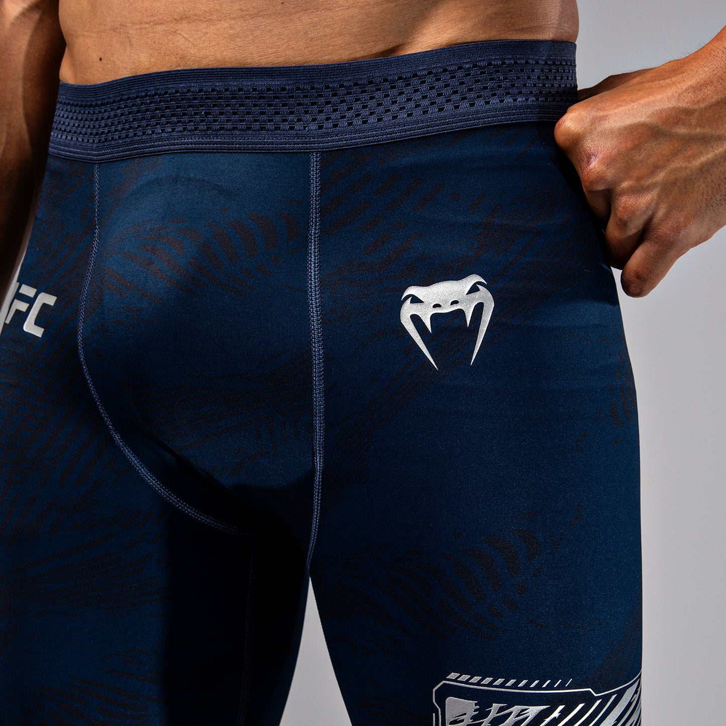 UFC Fusion by Venum Fight Week Vale Tudo Shorts para Hombre - Azul oceánico
