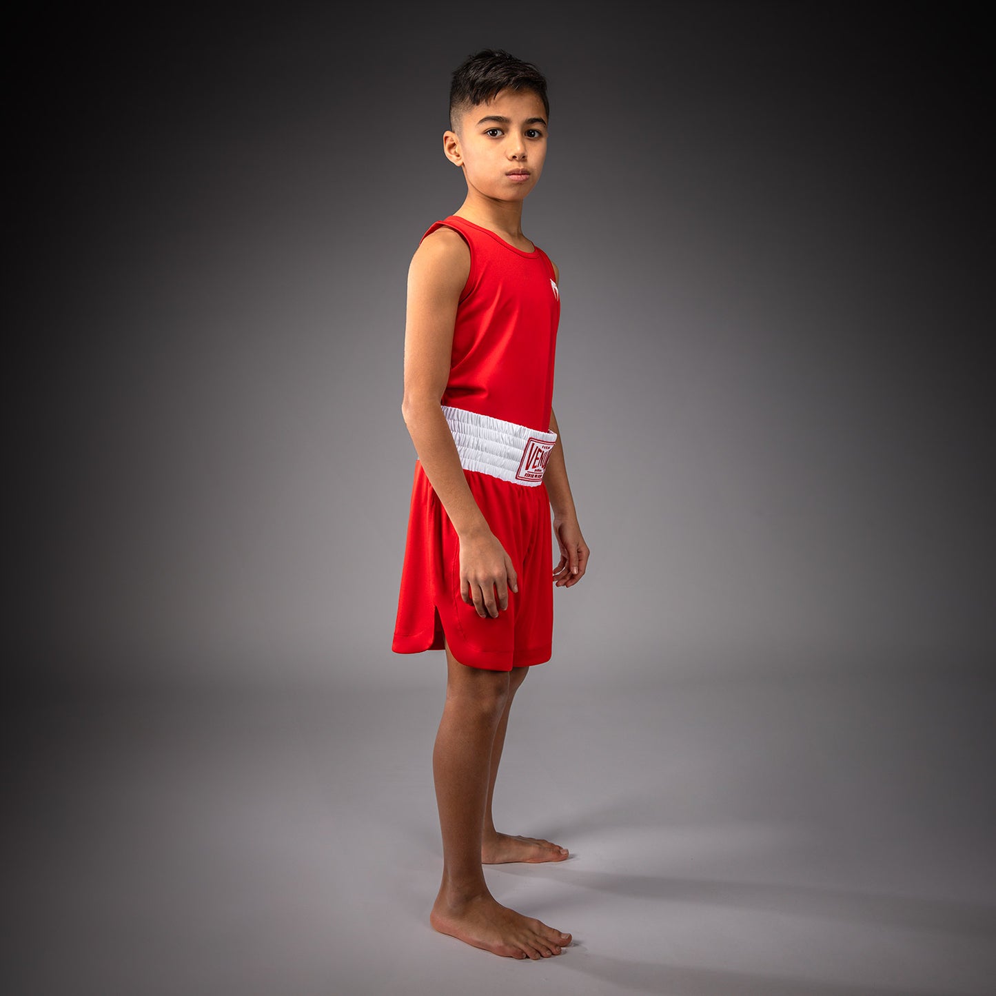Venum Classic Short de Boxeo Para Niños – Rojo Fuego