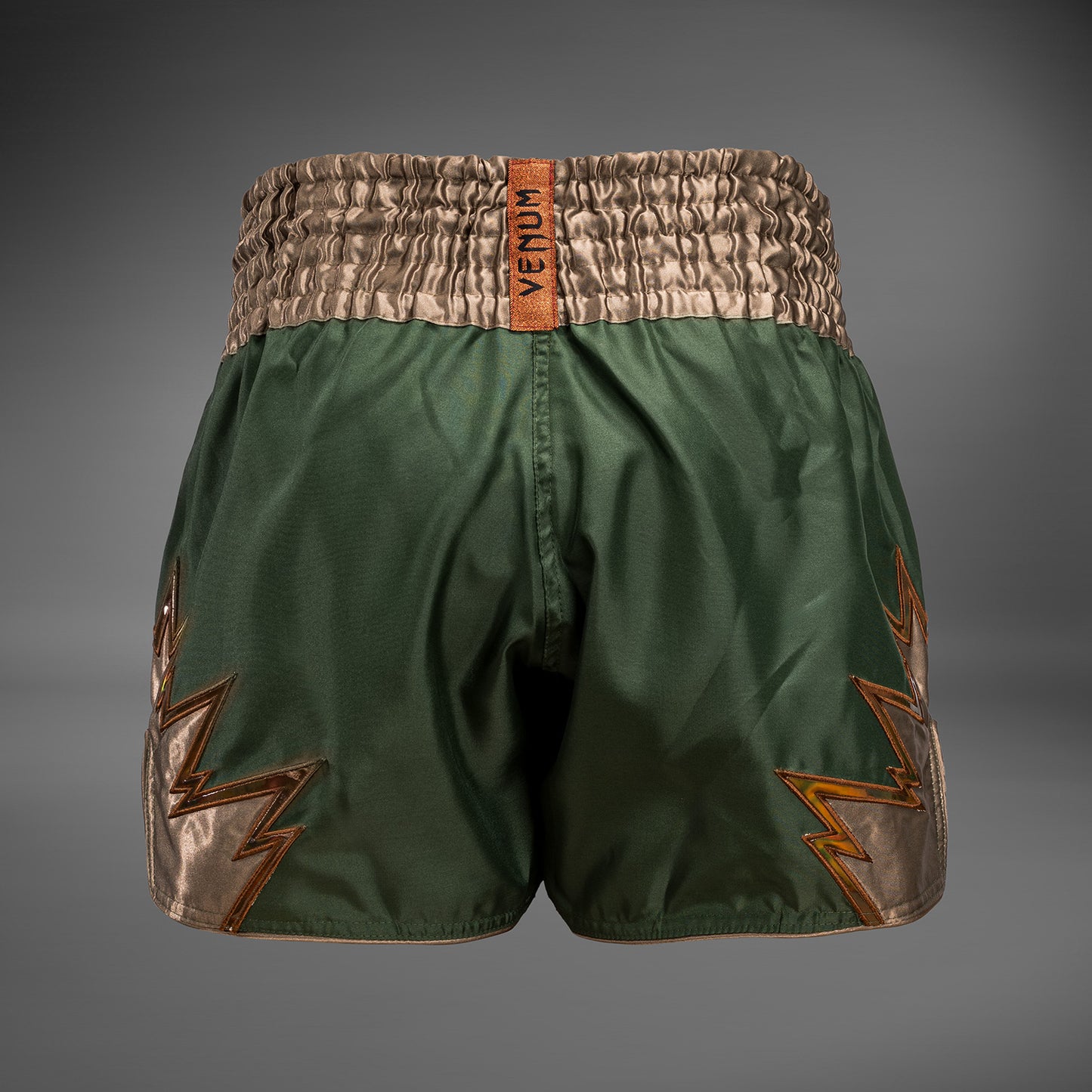 Venum Inferno Pantalones cortos de Muay Thai - Caqui/Bronce