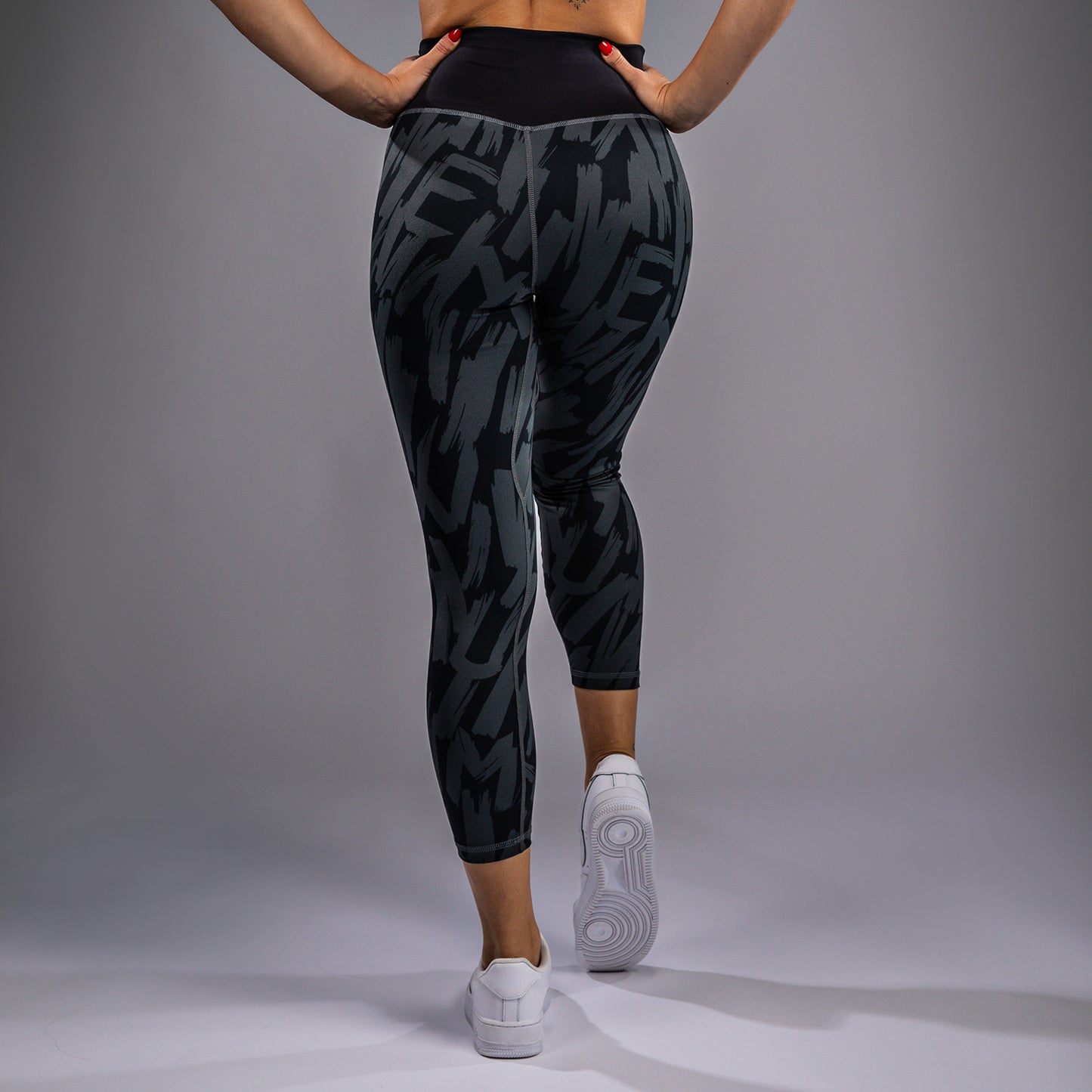Venum Graffiti Leggings 7/8 para Mujer - Carbón Urbano