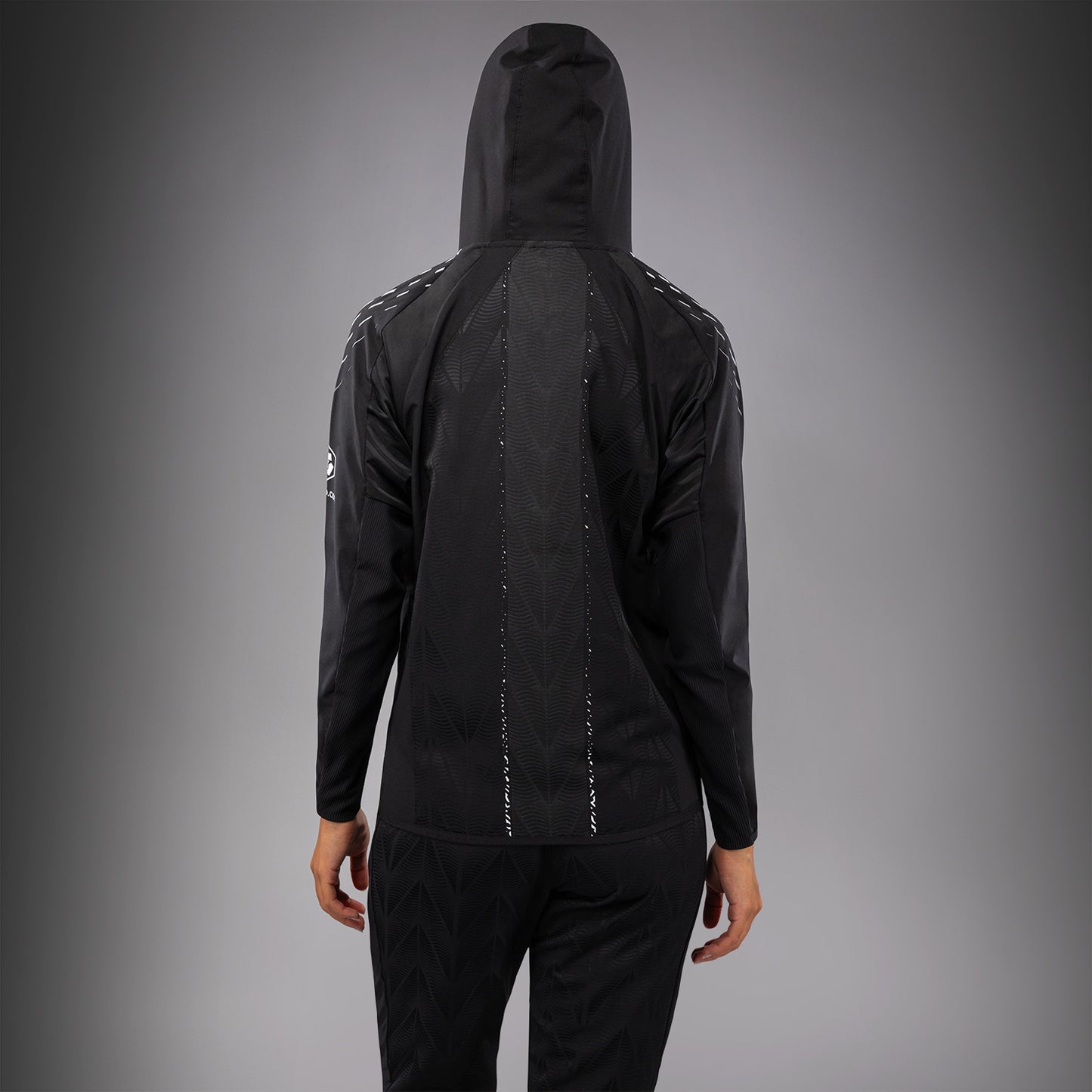 UFC Zenith by Venum Authentic Fight Night Sudadera de walkout Mujer Personalizado - Negro