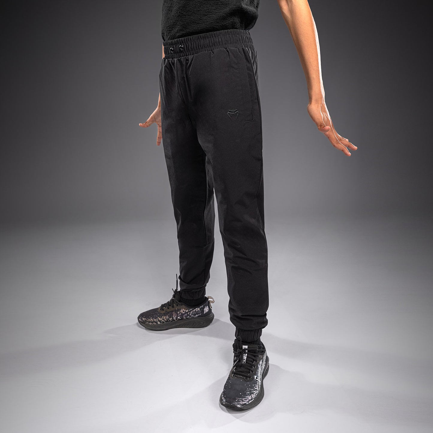 Venum Giant 3D Pantalón Jogger Para Niños – Negro