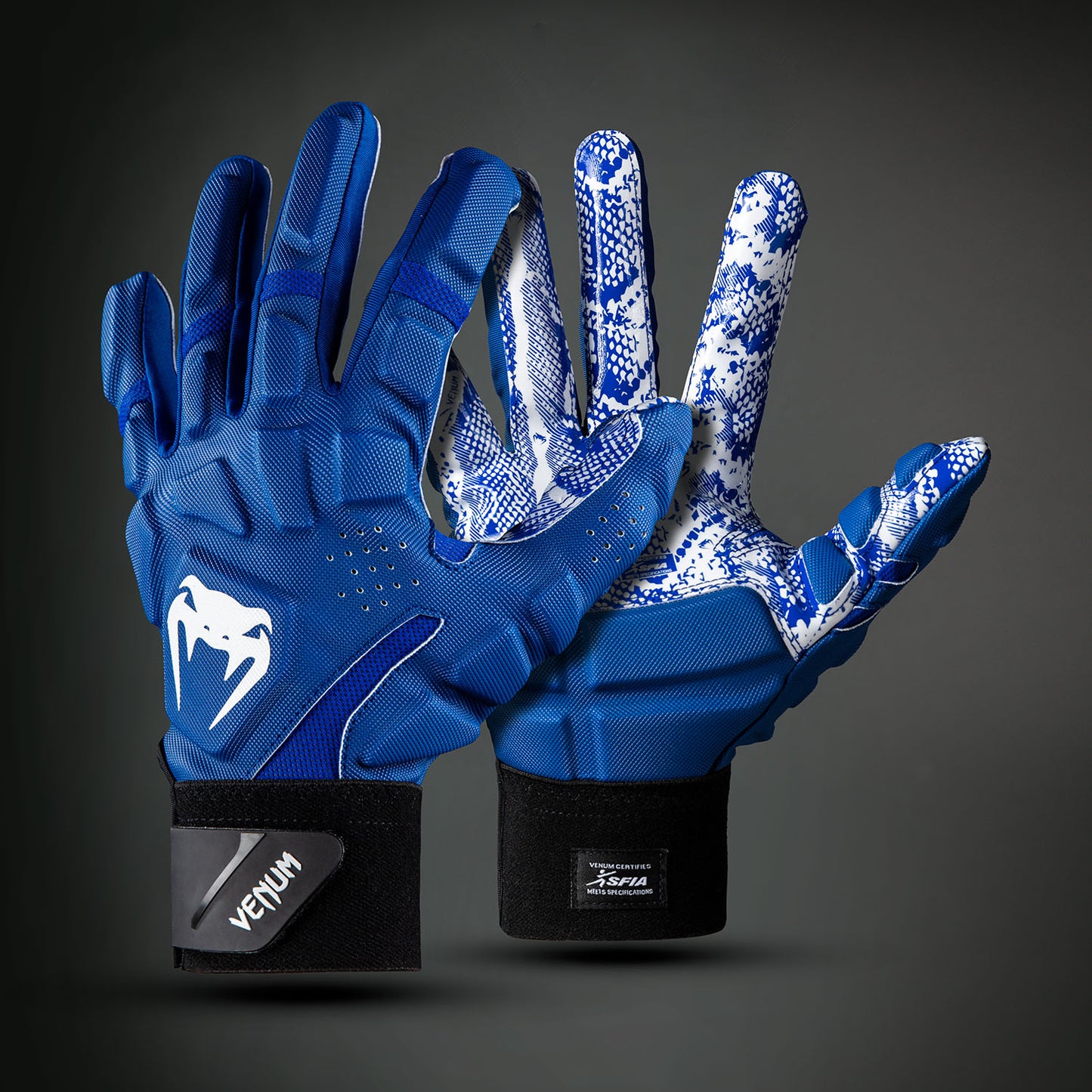 Venum Elite Guantes de Fútbol - Azul Real/Blanco