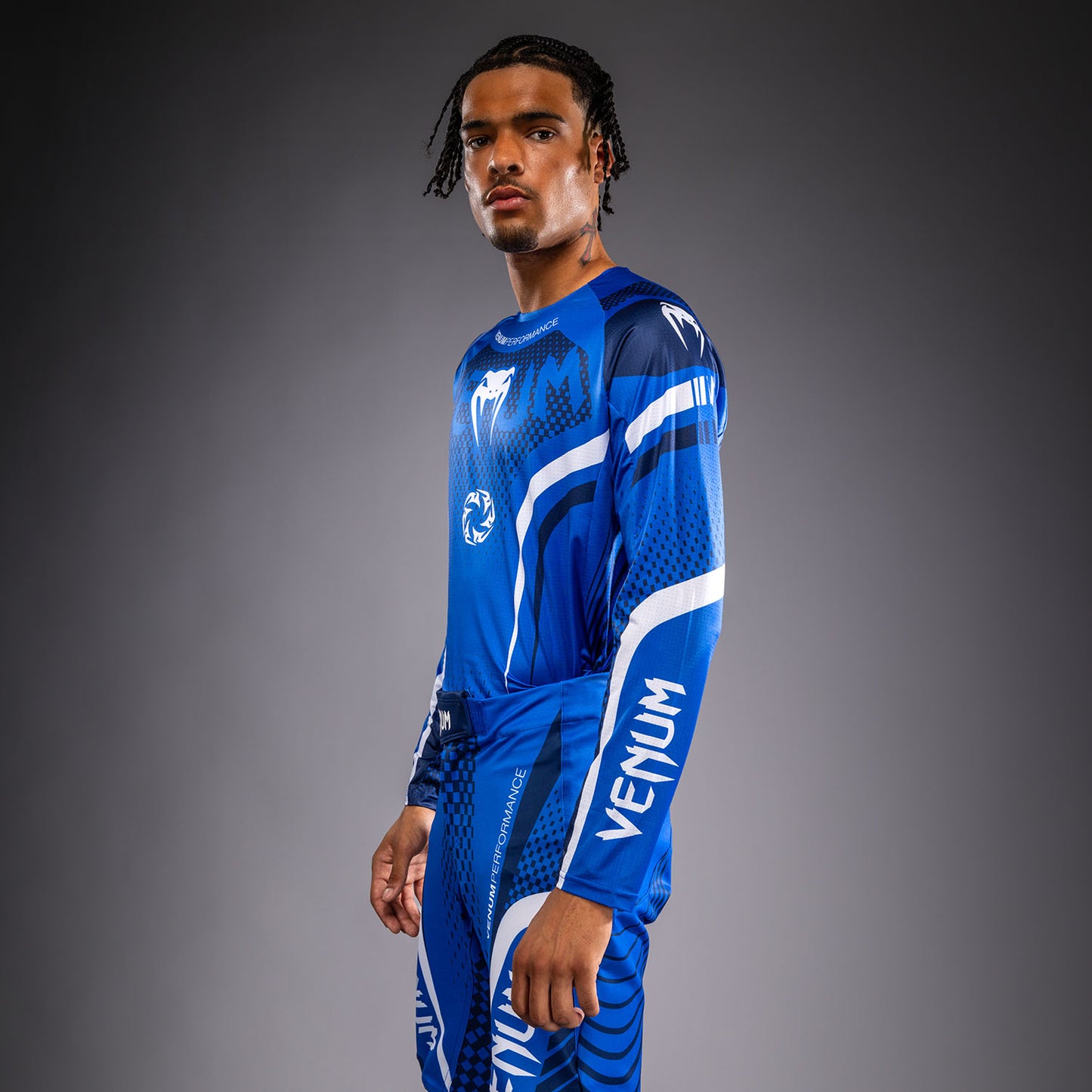 Venum MX Challenger Camiseta de Motorsports - Azul