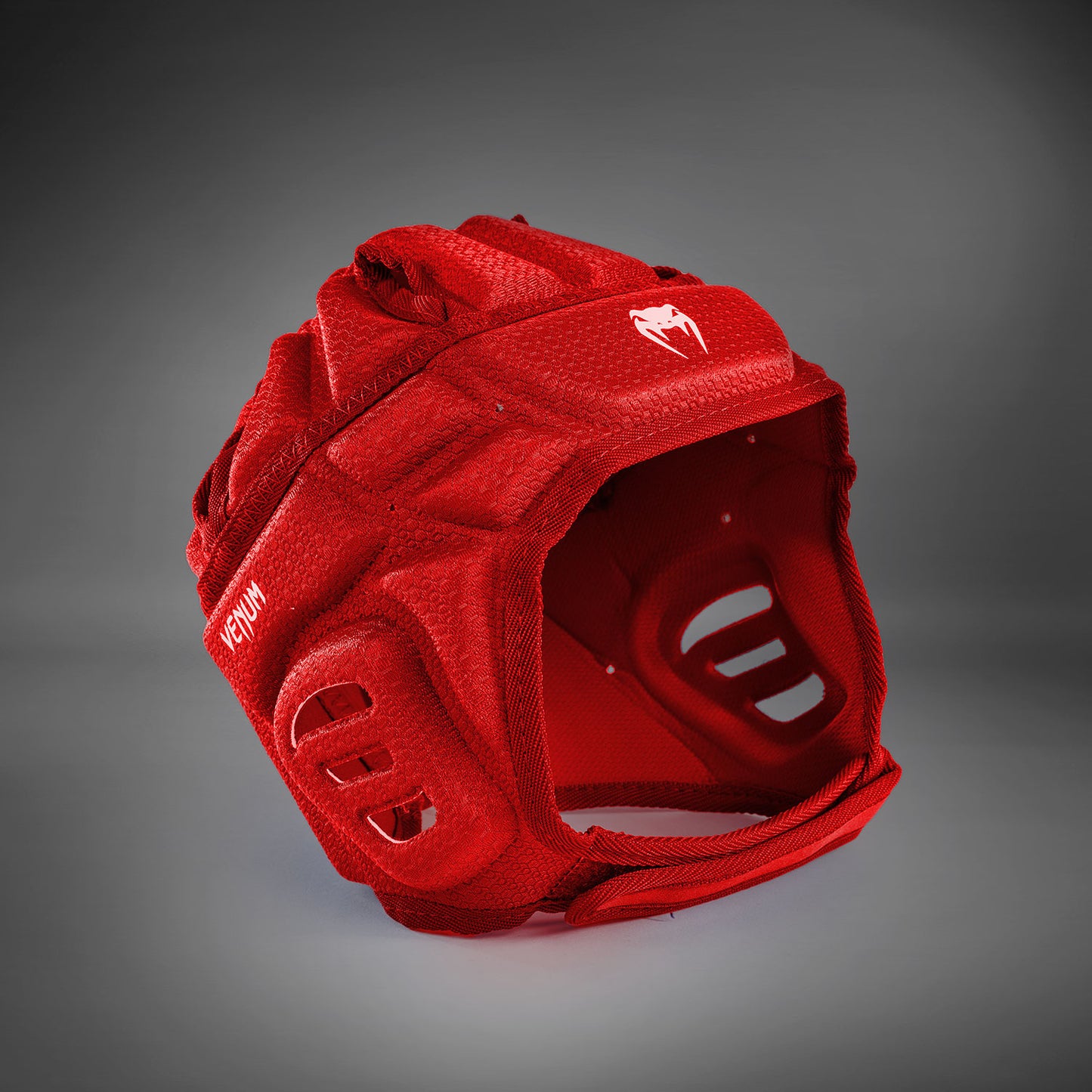 Venum Elite Casco Softshell Protect – Rojo/Blanco