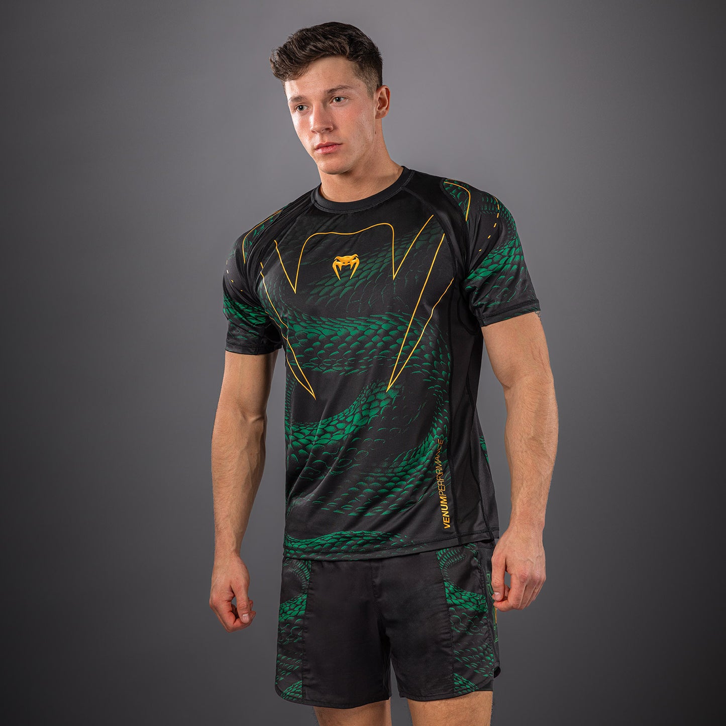 Venum Matupa Camiseta Dry Tech - Negro/Verde/Oro