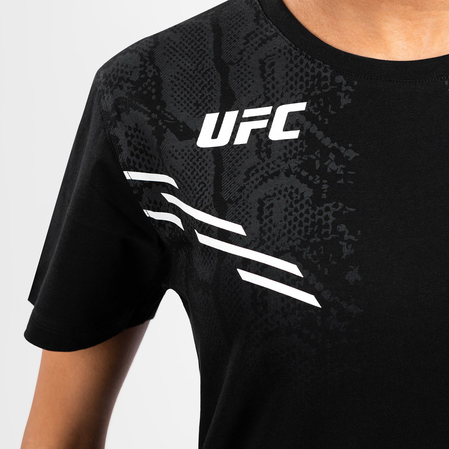 UFC Adrenaline by Venum Replica Camiseta manga corta para Mujer - Negra