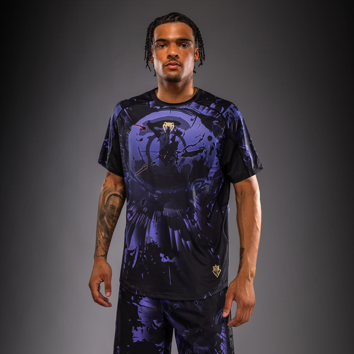 Jujutsu Kaisen x Venum Gojo Camiseta Dry Tech – Morado