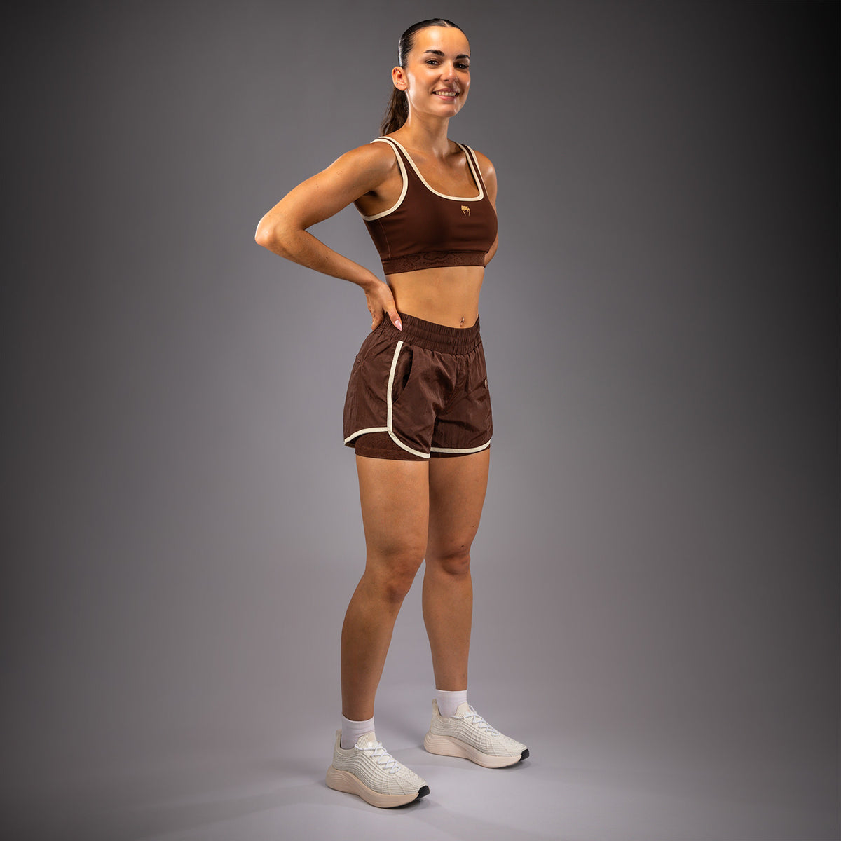 Venum Viper Pantalón corto de entrenamiento para mujer - Marrón