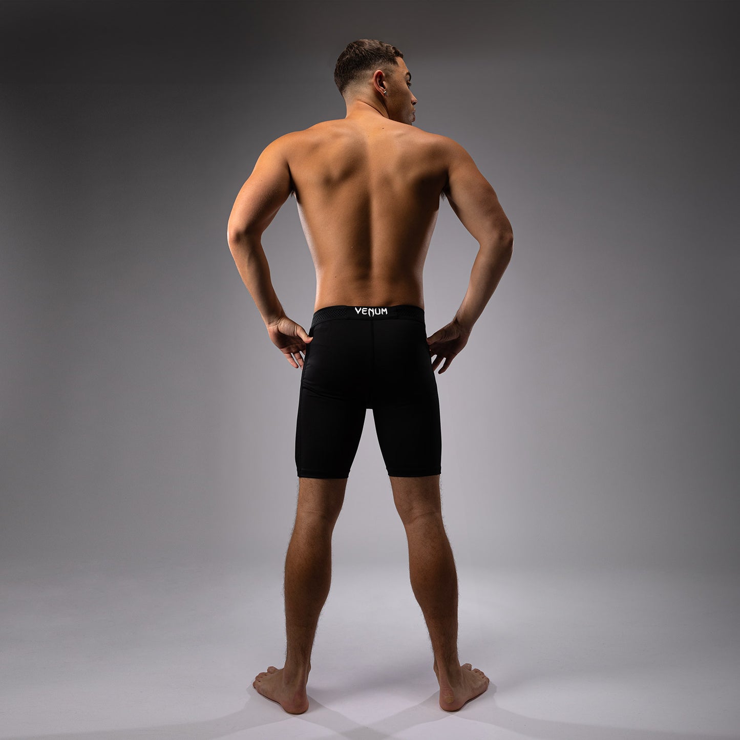 Venum Tactical XT Pantalones cortos Vale Tudo - Negro/Rojo Fuego