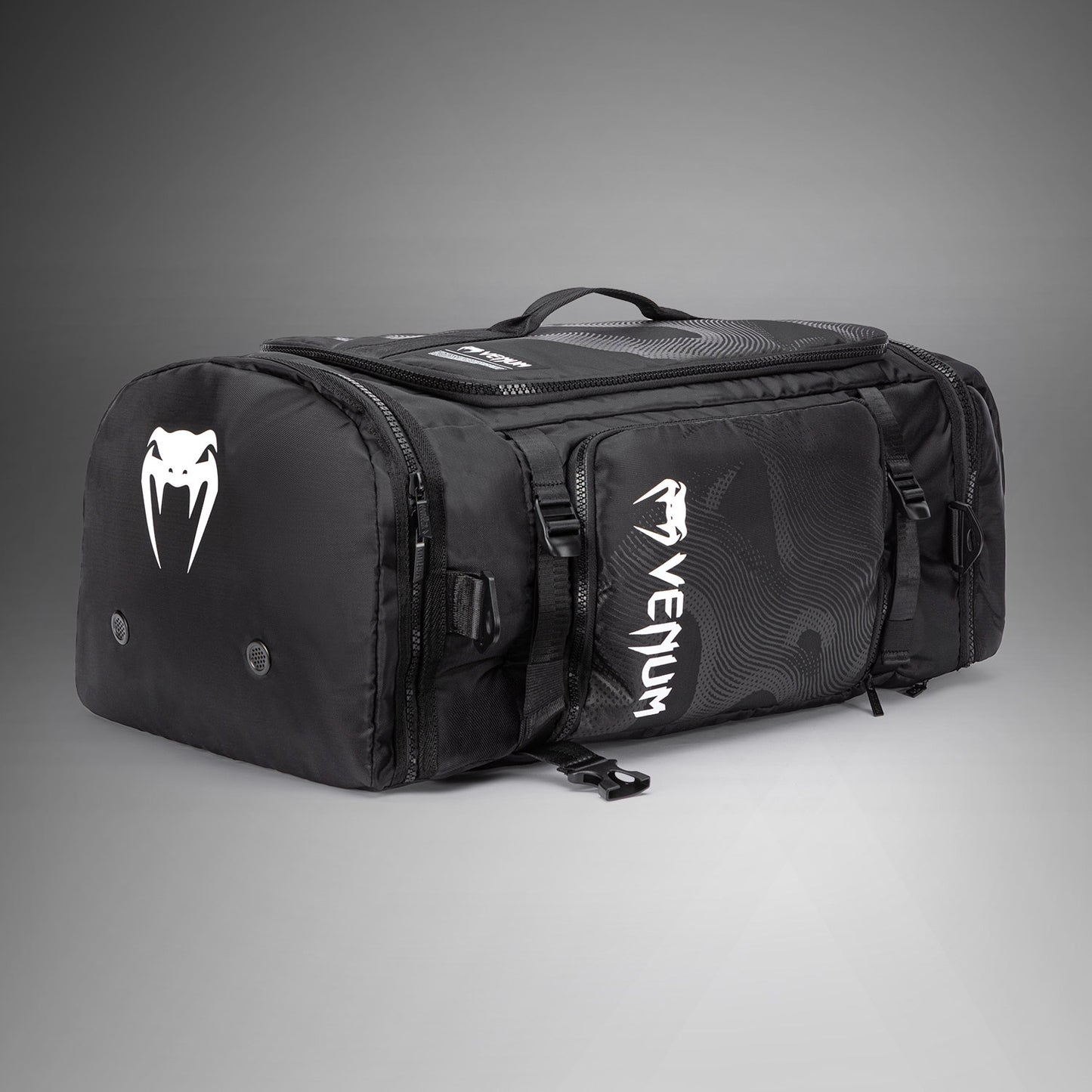 Venum Shockwave Bolsa Deportiva Convertible (60L) - Negro