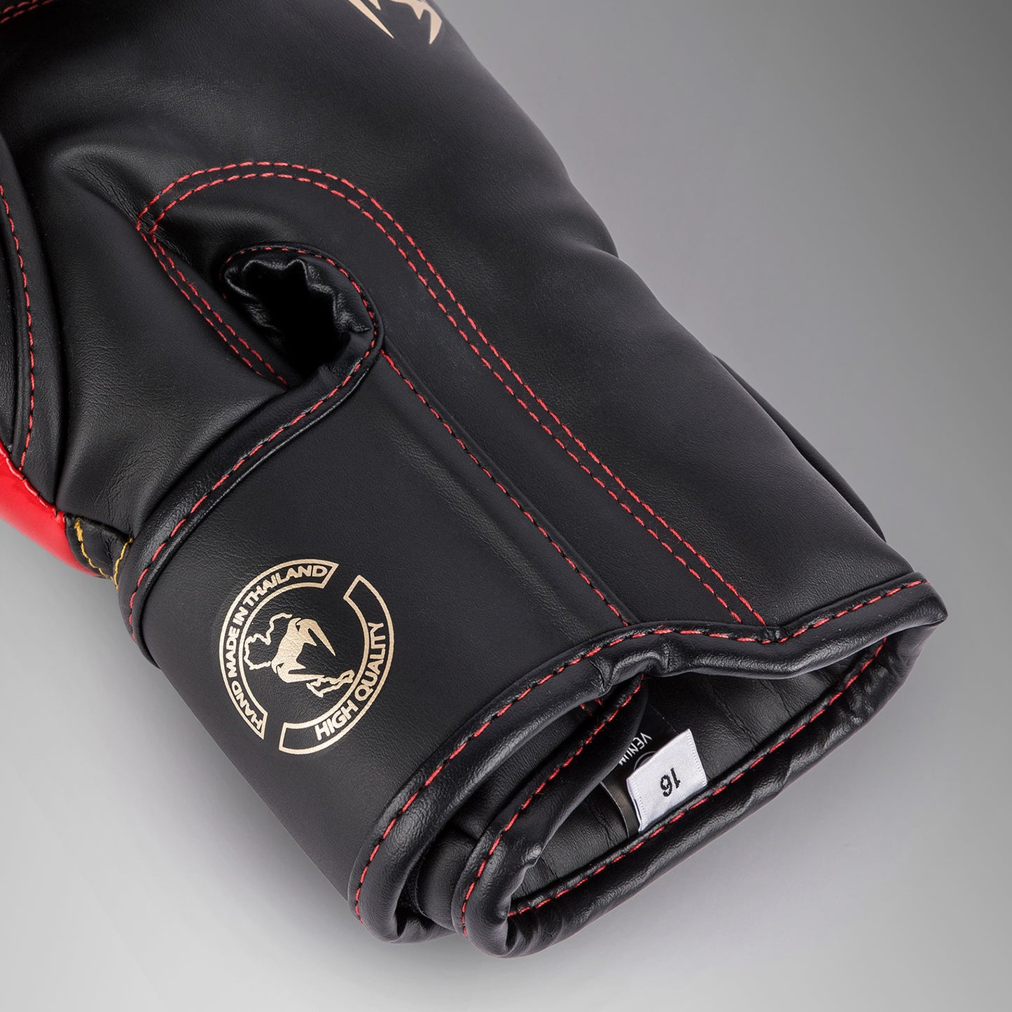 Venum Elite Guantes de boxeo - Negro/Dorado/Rojo