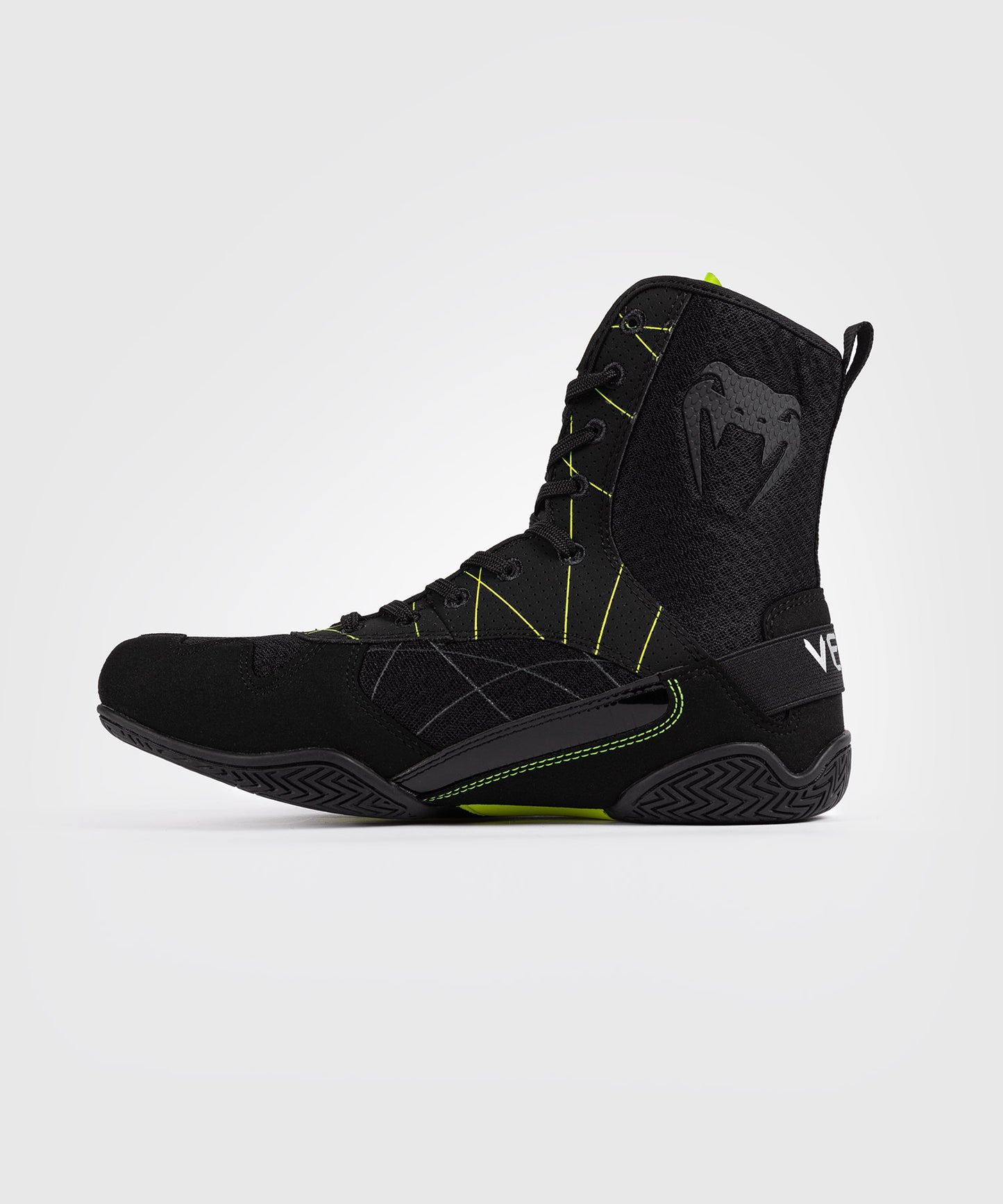 Venum Training Camp 4.0 Calzado de boxeo Elite - Negro/Verde neón