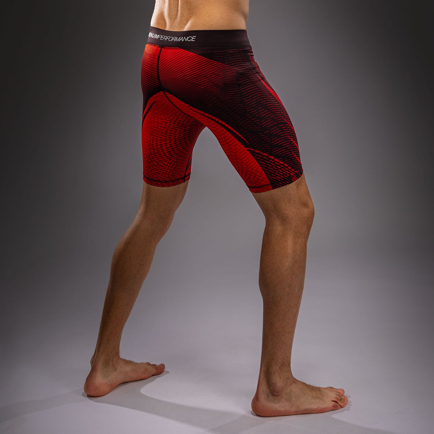Venum Galactic 3.0 Pantalón Corto de Compresión - Rojo/Plata