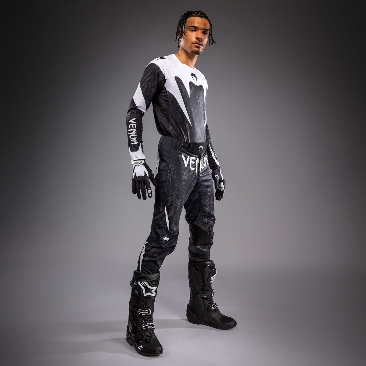 Venum MX Elite Pantalón de Motorsports - Negro