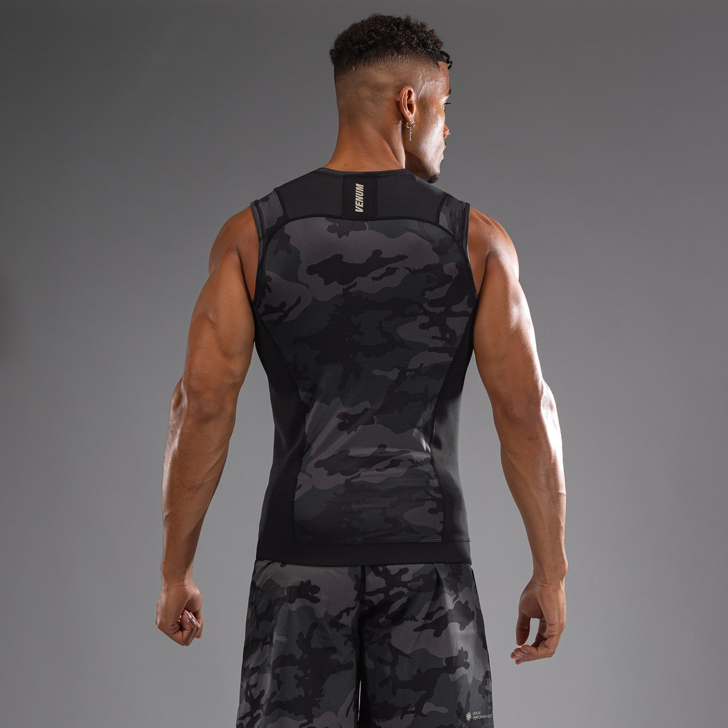 Venum G-Fit Air Rashguard sin Mangas para Hombre - Camuflaje Urbano Digital