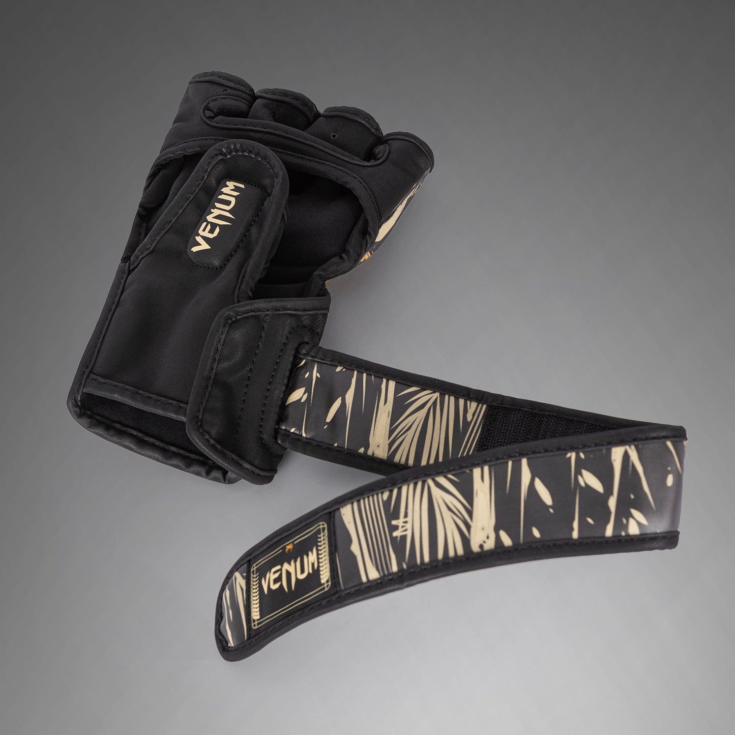 Venum Tiger Guantes de MMA - Negro/Naranja Neón