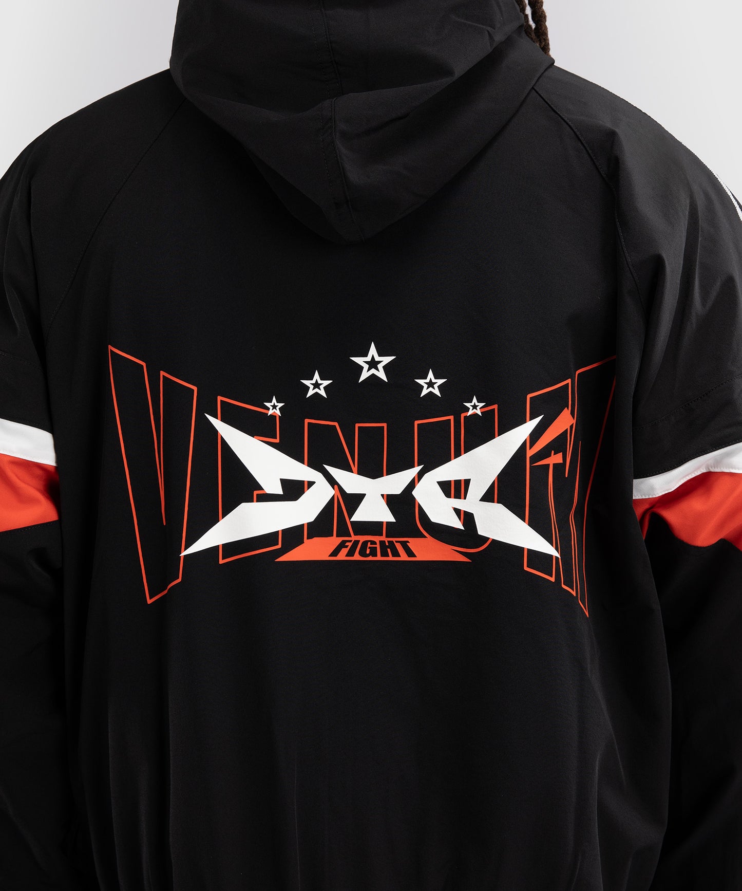 Venum x DTR Fight Attack 90 Chaqueta de Chándal - Negro/Naranja