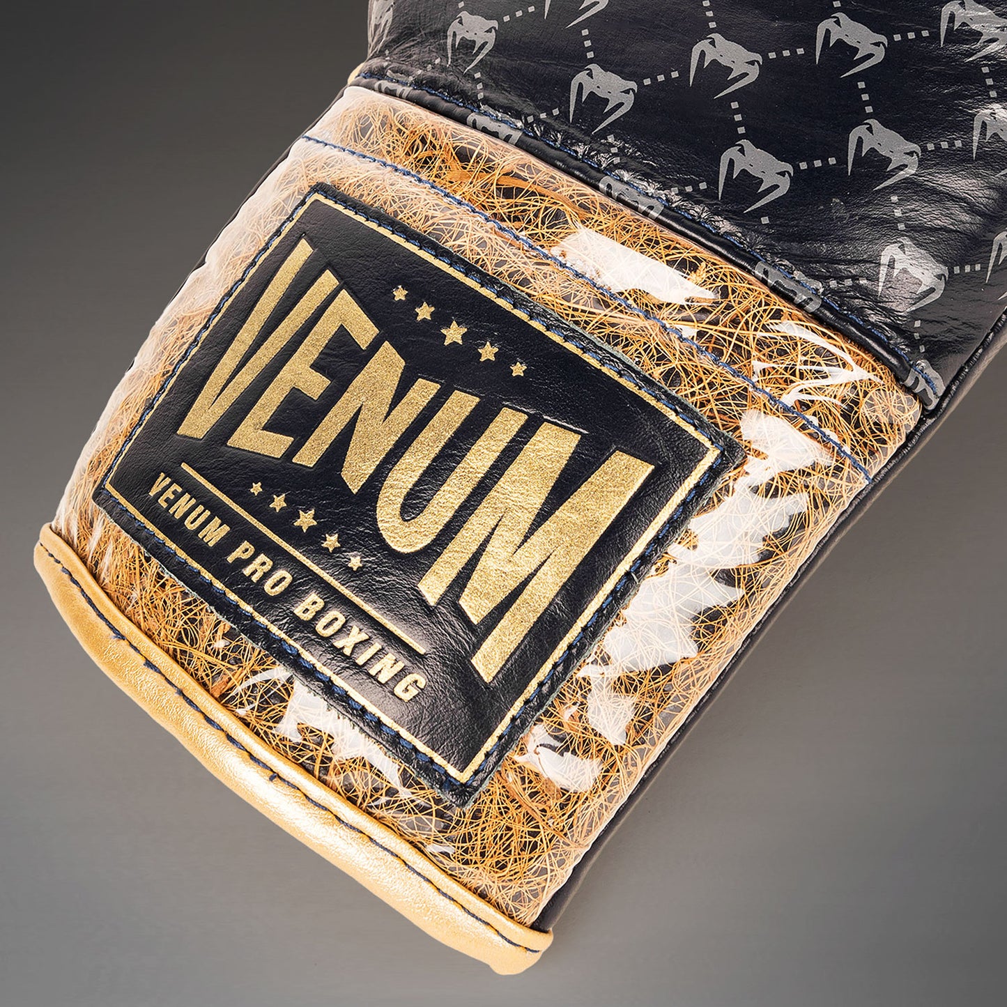 Guantes de boxeo Venum Coco Monogram Pro  - Azul pizarra