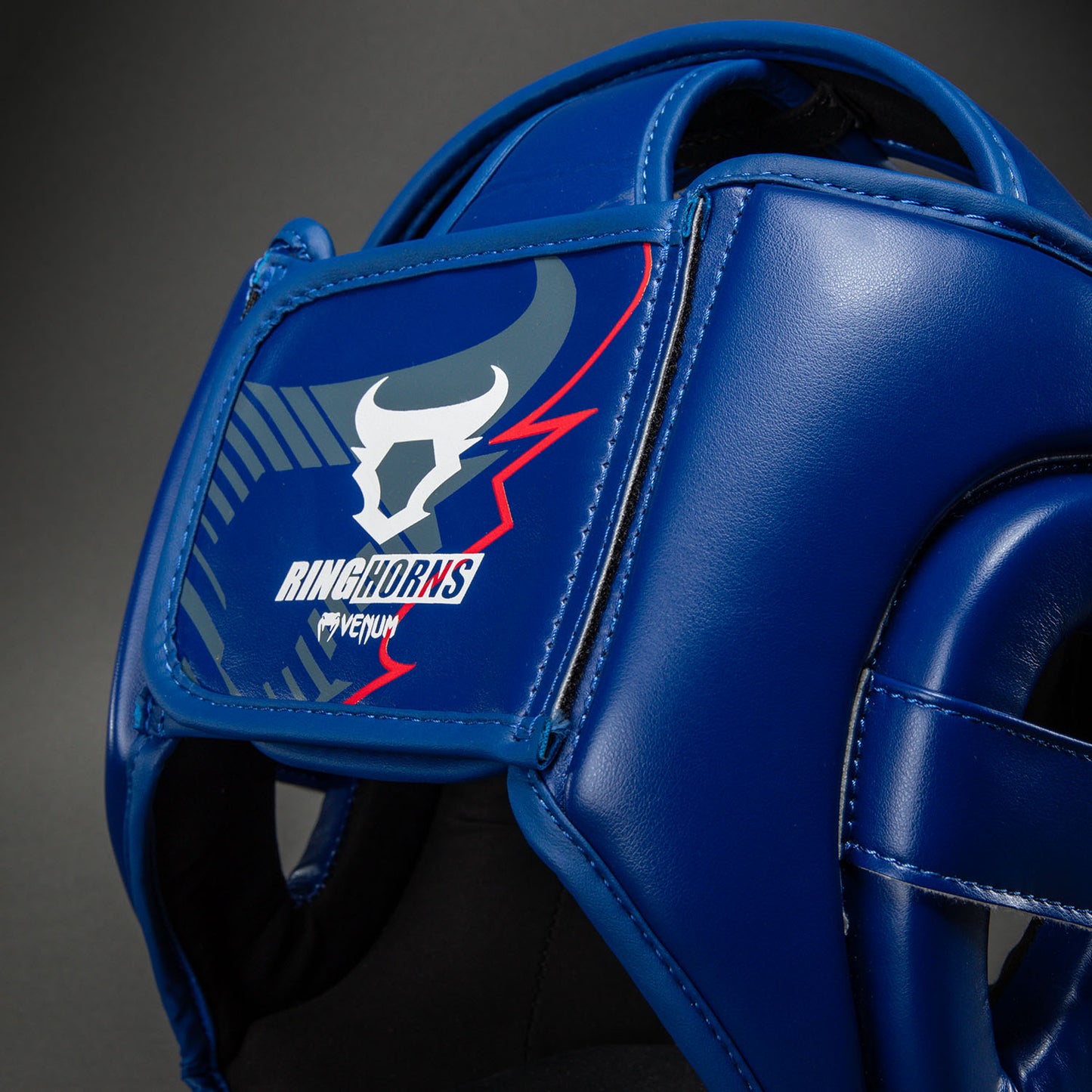 Venum Ringhorns Casco de Protección – Azul Marino/Rojo