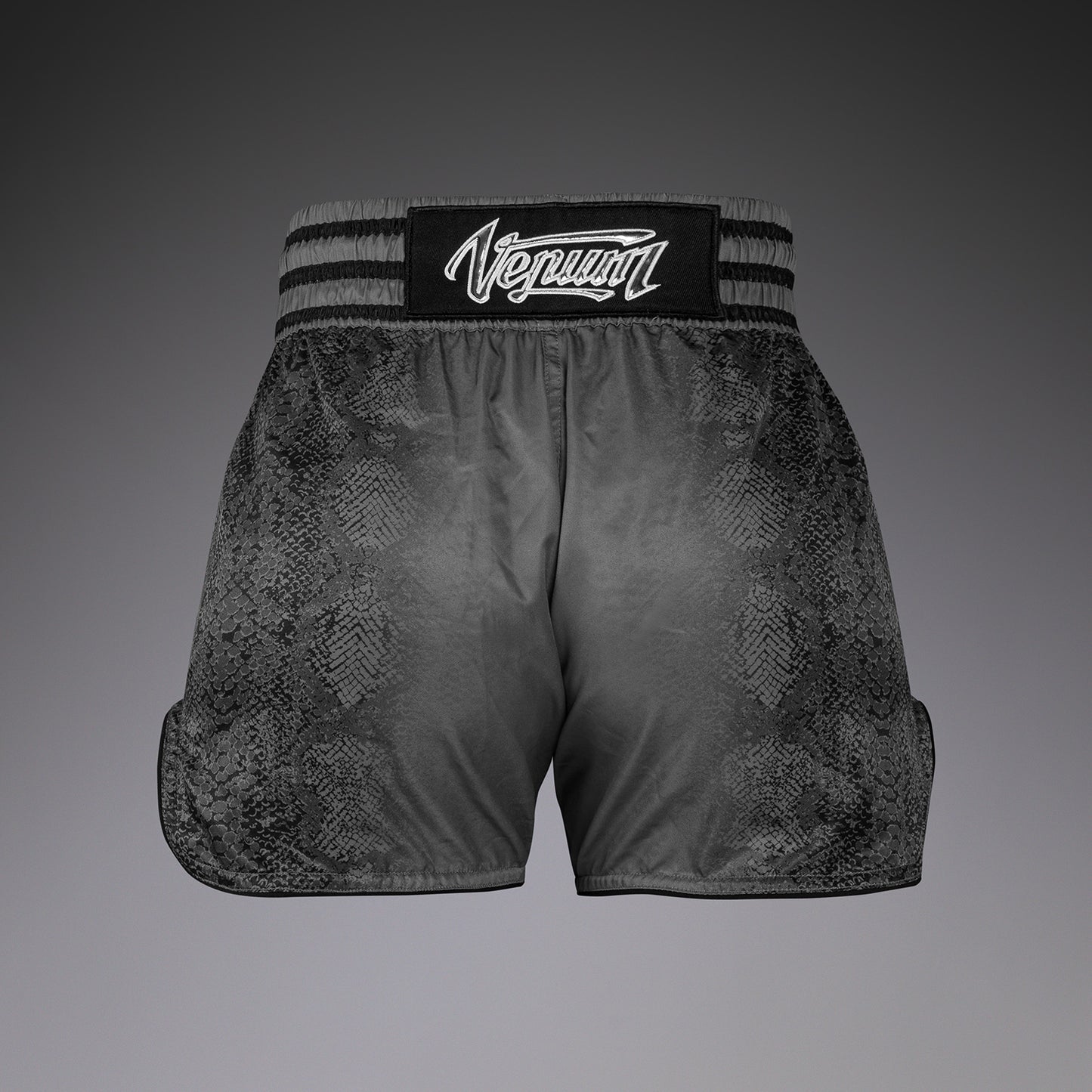 Venum Amazonia Pantalones Cortos de Muay Thai para Mujer - Gris Oscuro