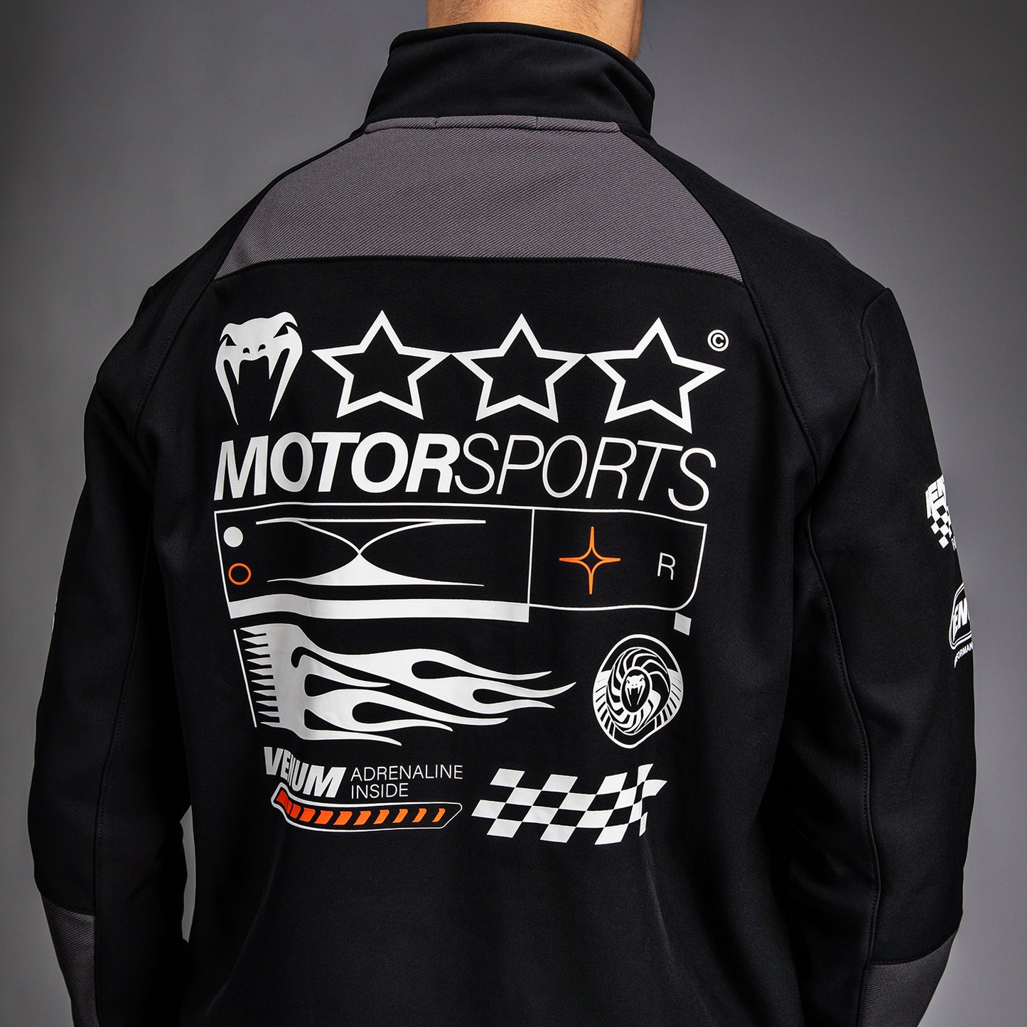 Venum Motorsport Chaqueta Softshell - Negro Profundo