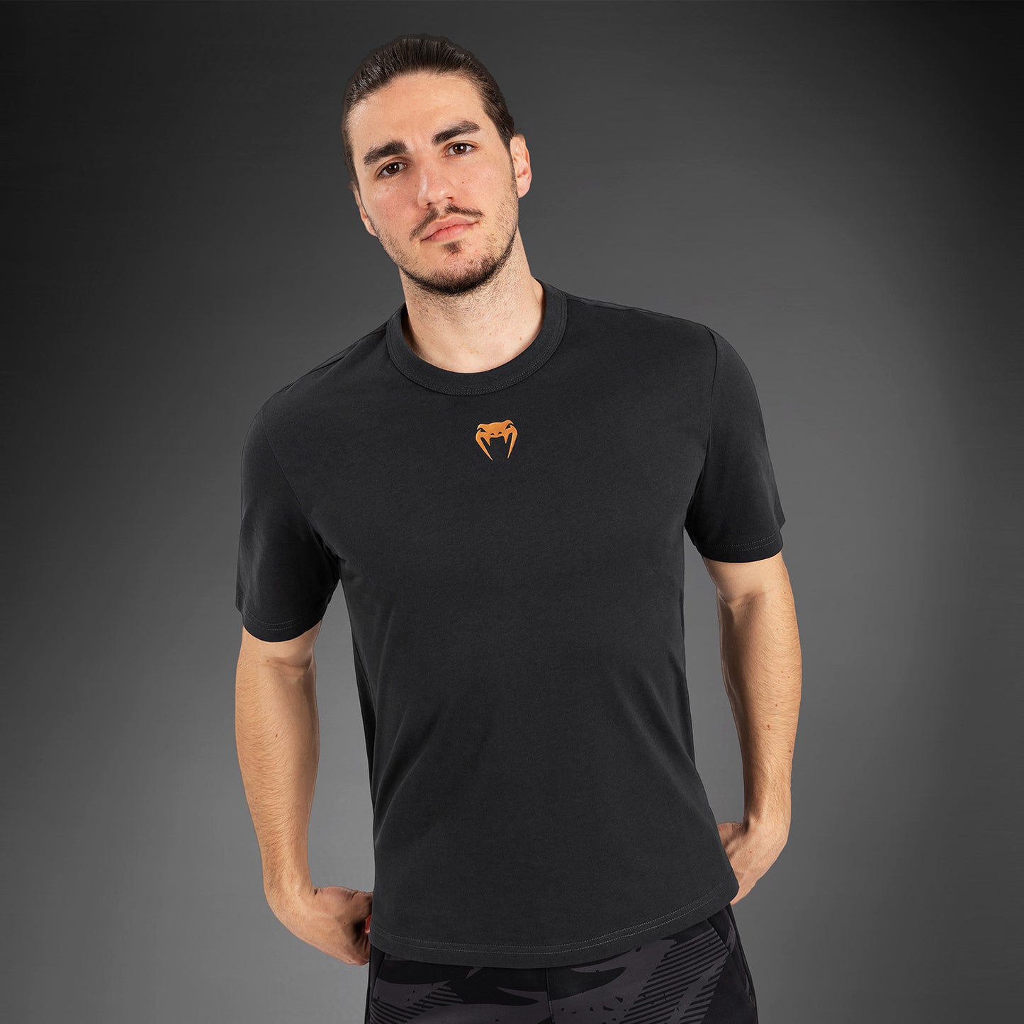 UFC Adrenaline By Venum Fight Week Camiseta de Manga Corta para Hombre - Gris Antracita
